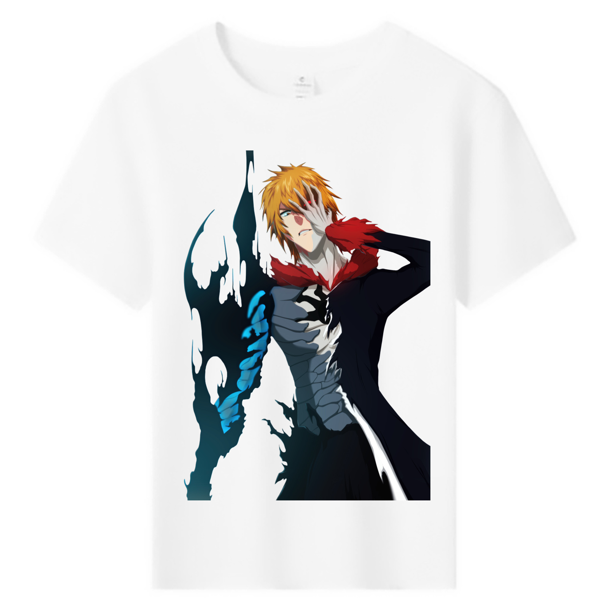 （画像用） ブリーチ 黒崎一護（くろさき いちご）BLEACH Kurosaki Ichigo 綿100％キッズTシャツ（フロントプリント）