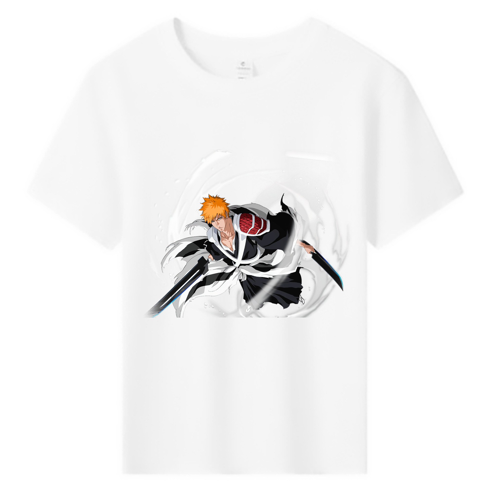 （画像用） ブリーチ 黒崎一護（くろさき いちご）BLEACH Kurosaki Ichigo 綿100％キッズTシャツ（フロントプリント）
