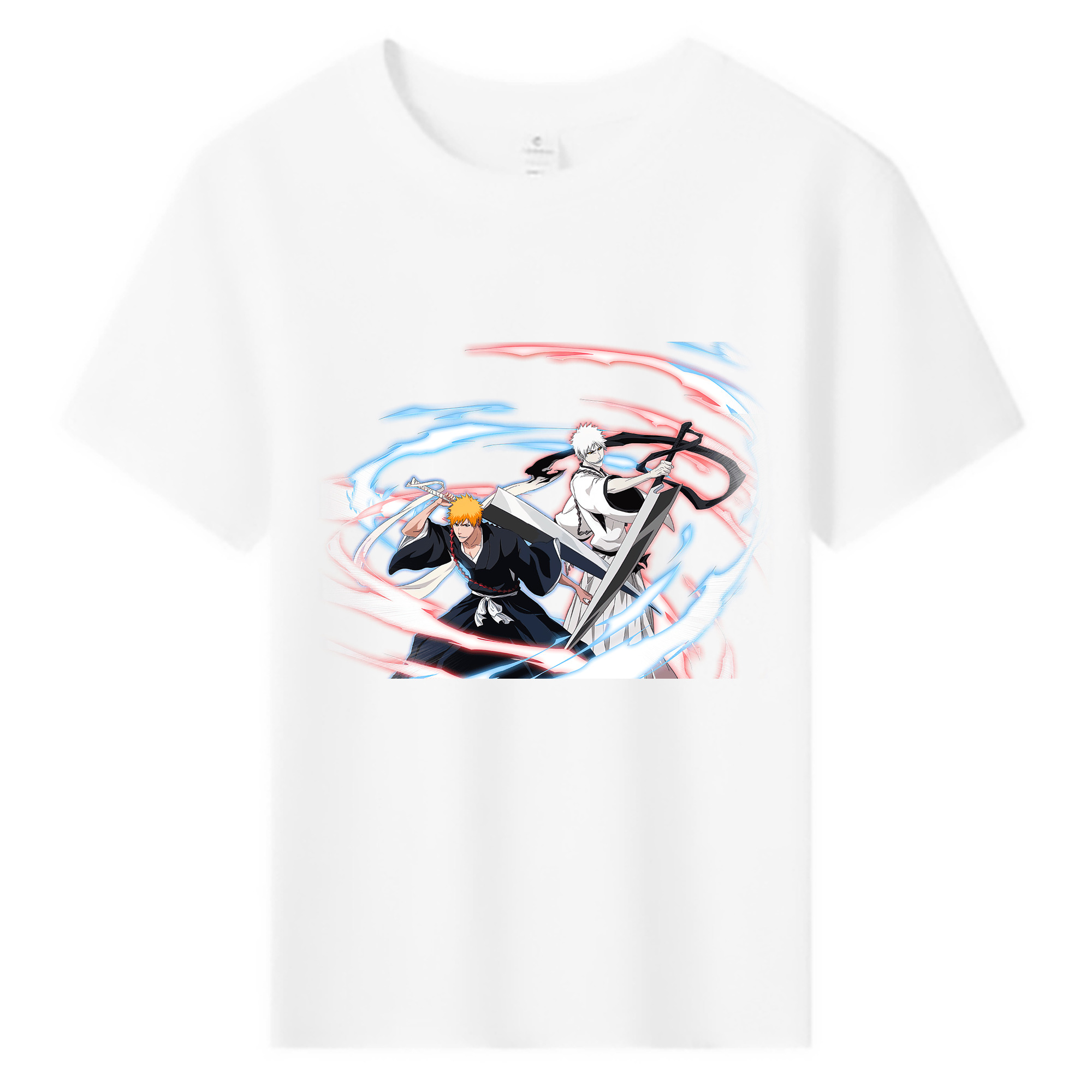 （画像用） ブリーチ 黒崎一護（くろさき いちご）BLEACH Kurosaki Ichigo 綿100％キッズTシャツ（フロントプリント）