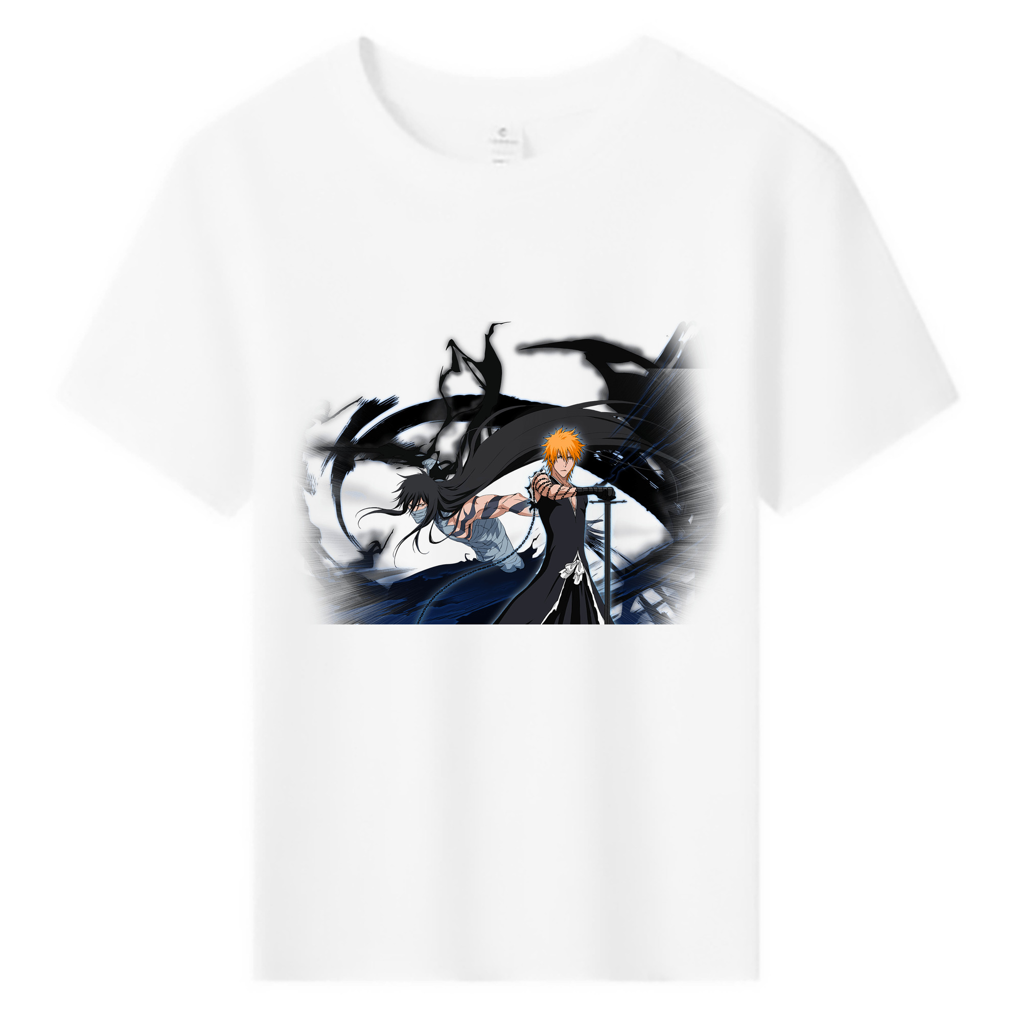 （画像用） ブリーチ 黒崎一護（くろさき いちご）BLEACH Kurosaki Ichigo 綿100％キッズTシャツ（フロントプリント）