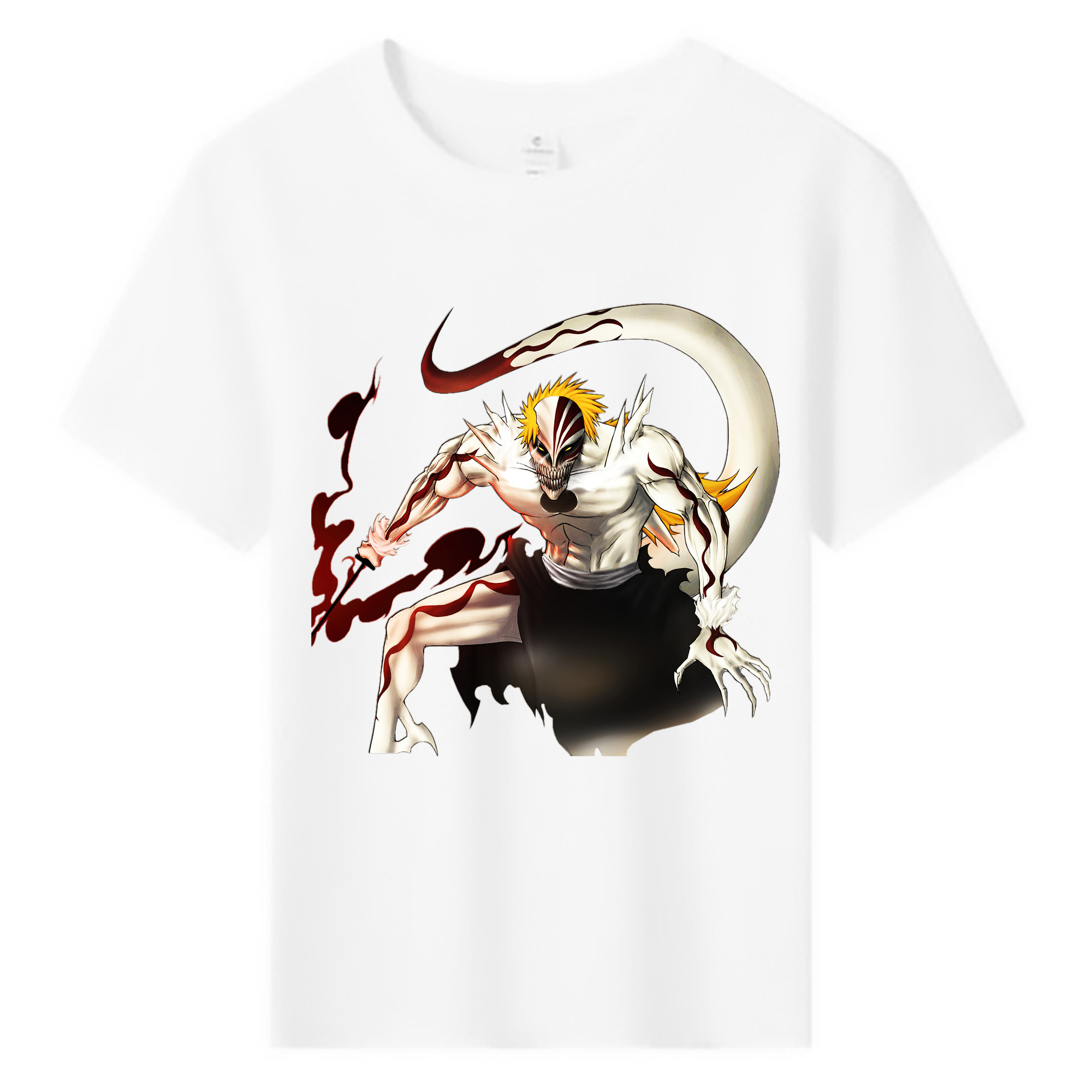 （画像用） ブリーチ 黒崎一護（くろさき いちご）BLEACH Kurosaki Ichigo 綿100％キッズTシャツ（フロントプリント）
