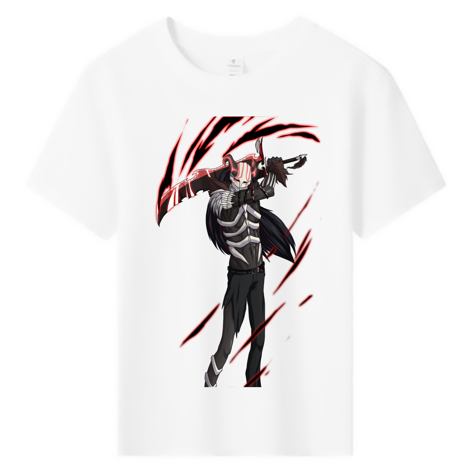 （画像用） ブリーチ 黒崎一護（くろさき いちご）BLEACH Kurosaki Ichigo 綿100％キッズTシャツ（フロントプリント）