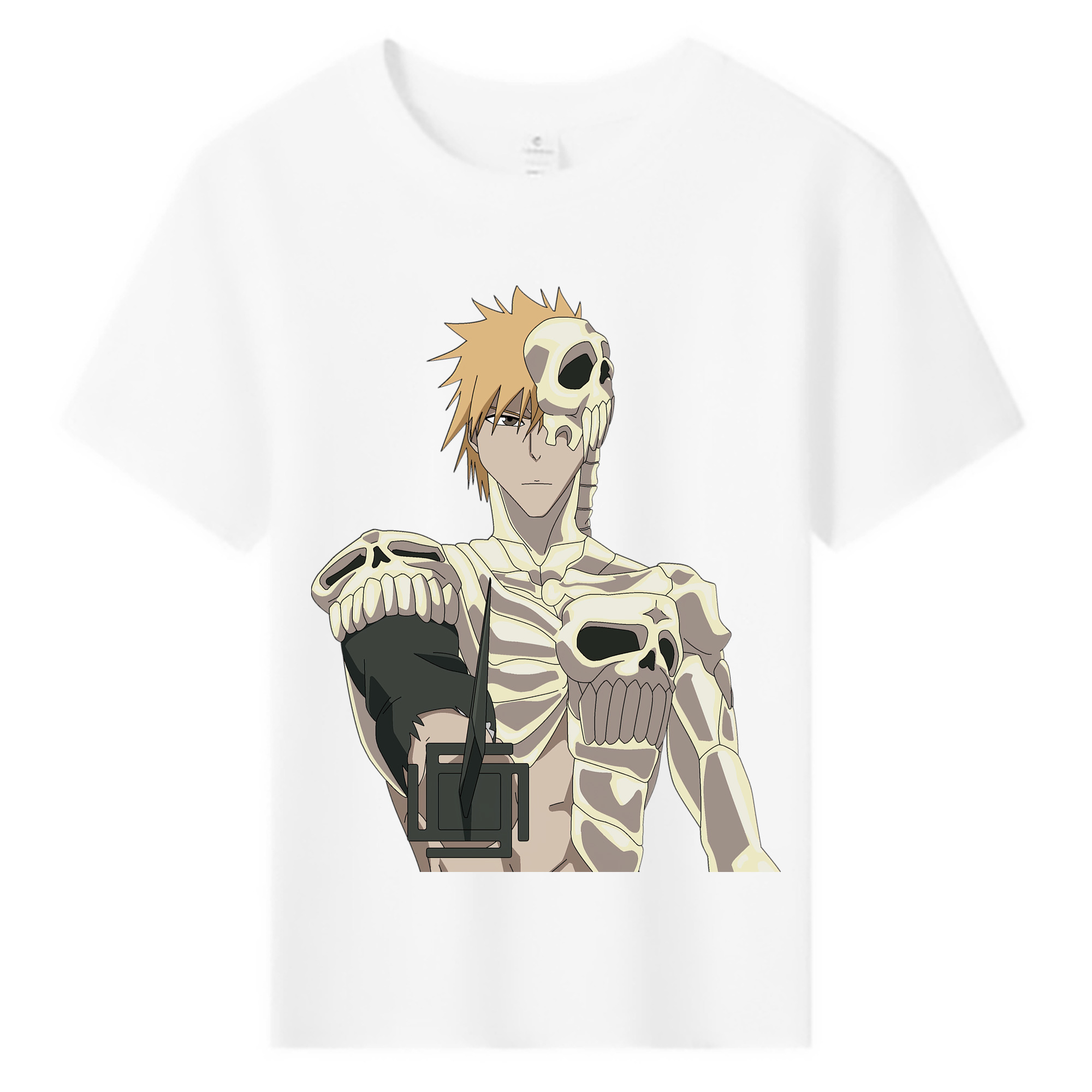 （画像用） ブリーチ 黒崎一護（くろさき いちご）BLEACH Kurosaki Ichigo 綿100％キッズTシャツ（フロントプリント）