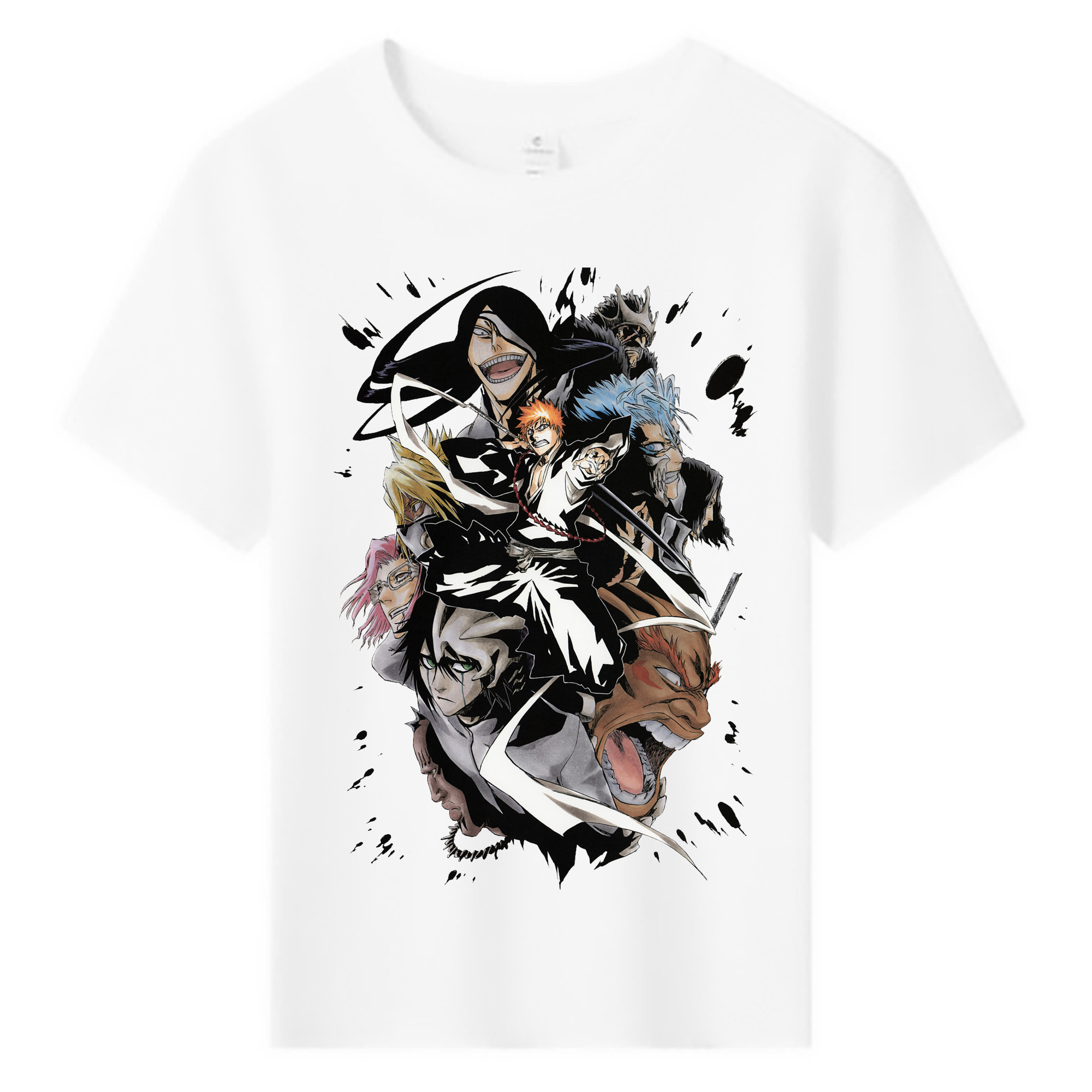 （画像用） ブリーチ 黒崎一護（くろさき いちご）BLEACH Kurosaki Ichigo 綿100％キッズTシャツ（フロントプリント）