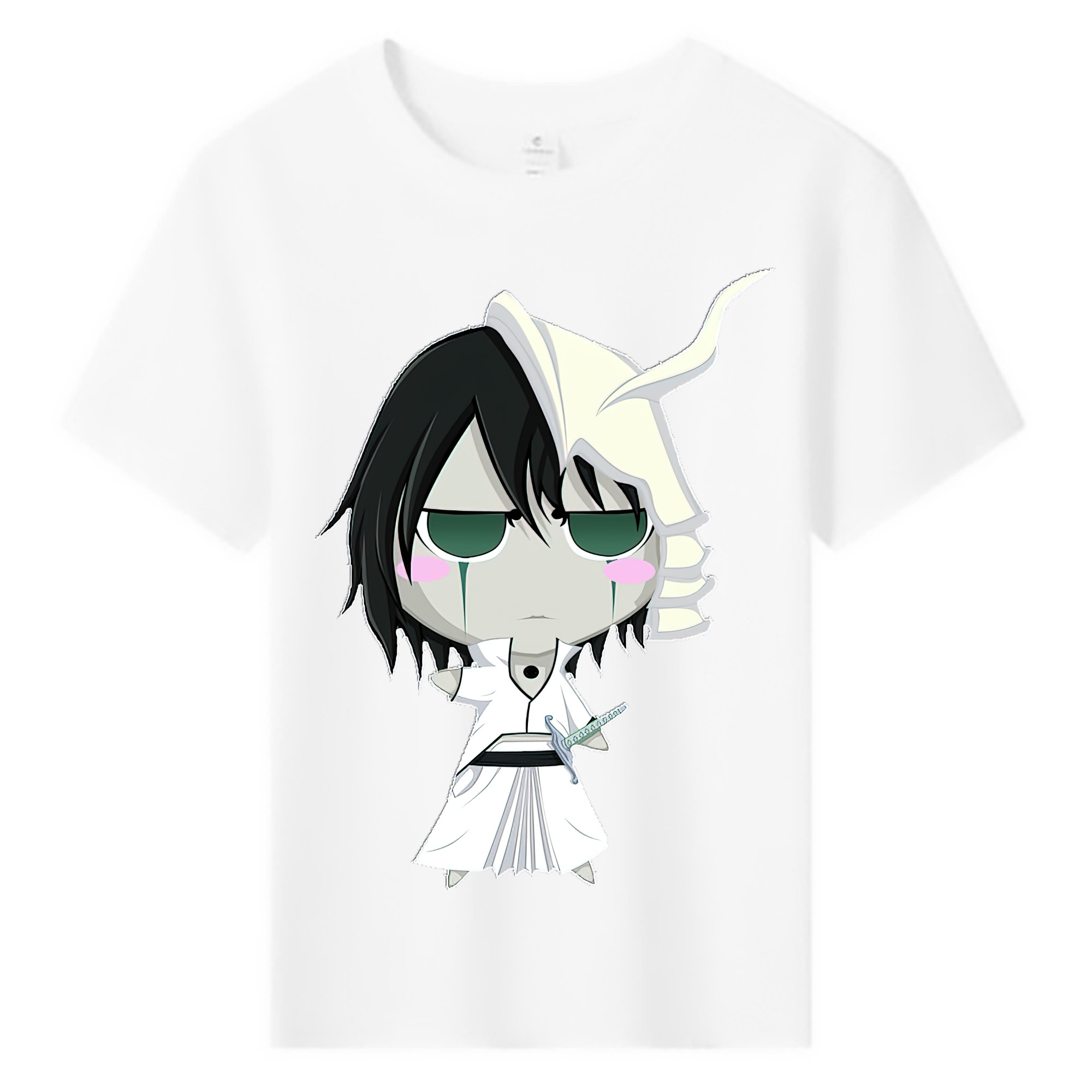 （画像用） ブリーチ ウルキオラ·シファー BLEACH Ulquiorra cifer 綿100％キッズTシャツ（フロントプリント）