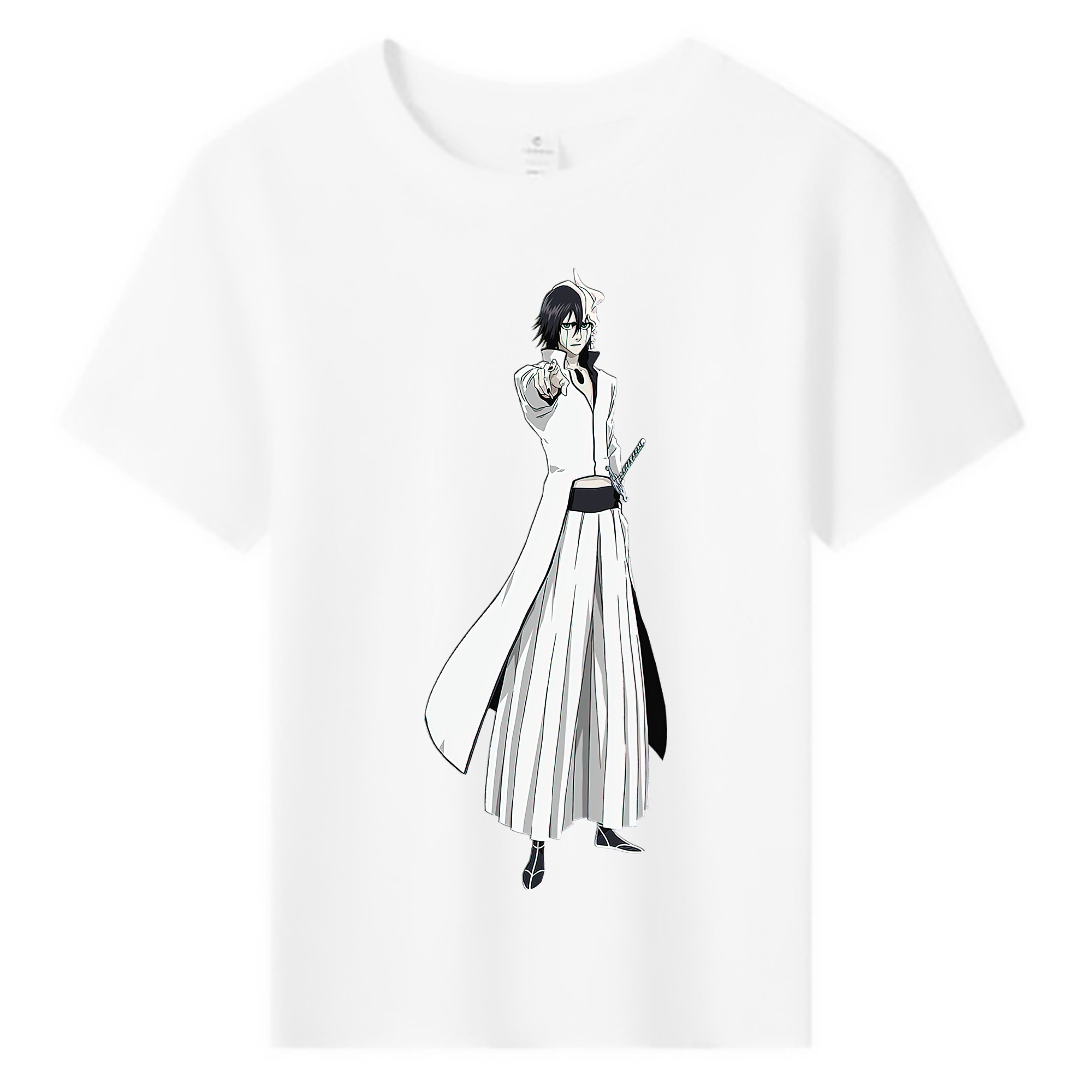 （画像用） ブリーチ ウルキオラ·シファー BLEACH Ulquiorra cifer 綿100％キッズTシャツ（フロントプリント）