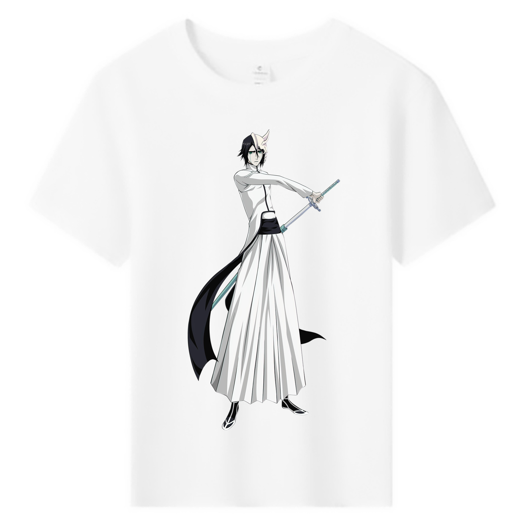 （画像用） ブリーチ ウルキオラ·シファー BLEACH Ulquiorra cifer 綿100％キッズTシャツ（フロントプリント）