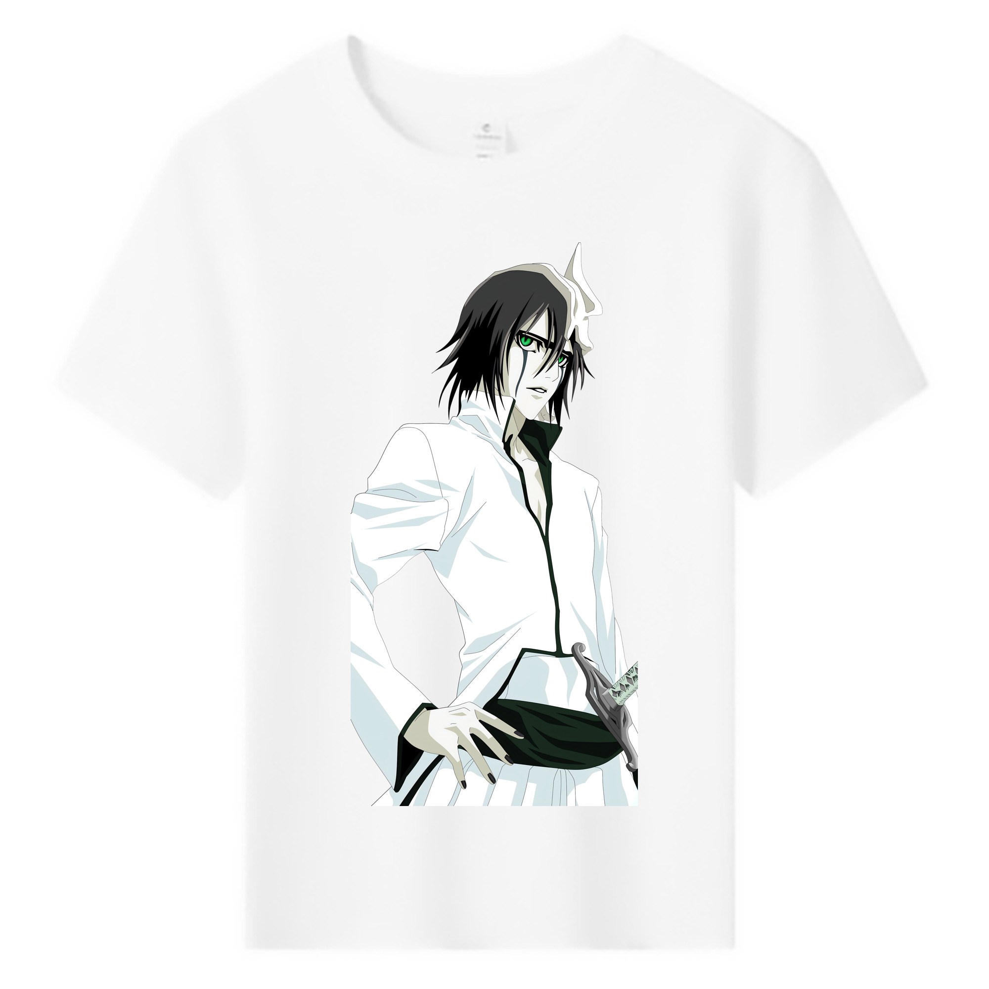 （画像用） ブリーチ ウルキオラ·シファー BLEACH Ulquiorra cifer 綿100％キッズTシャツ（フロントプリント）