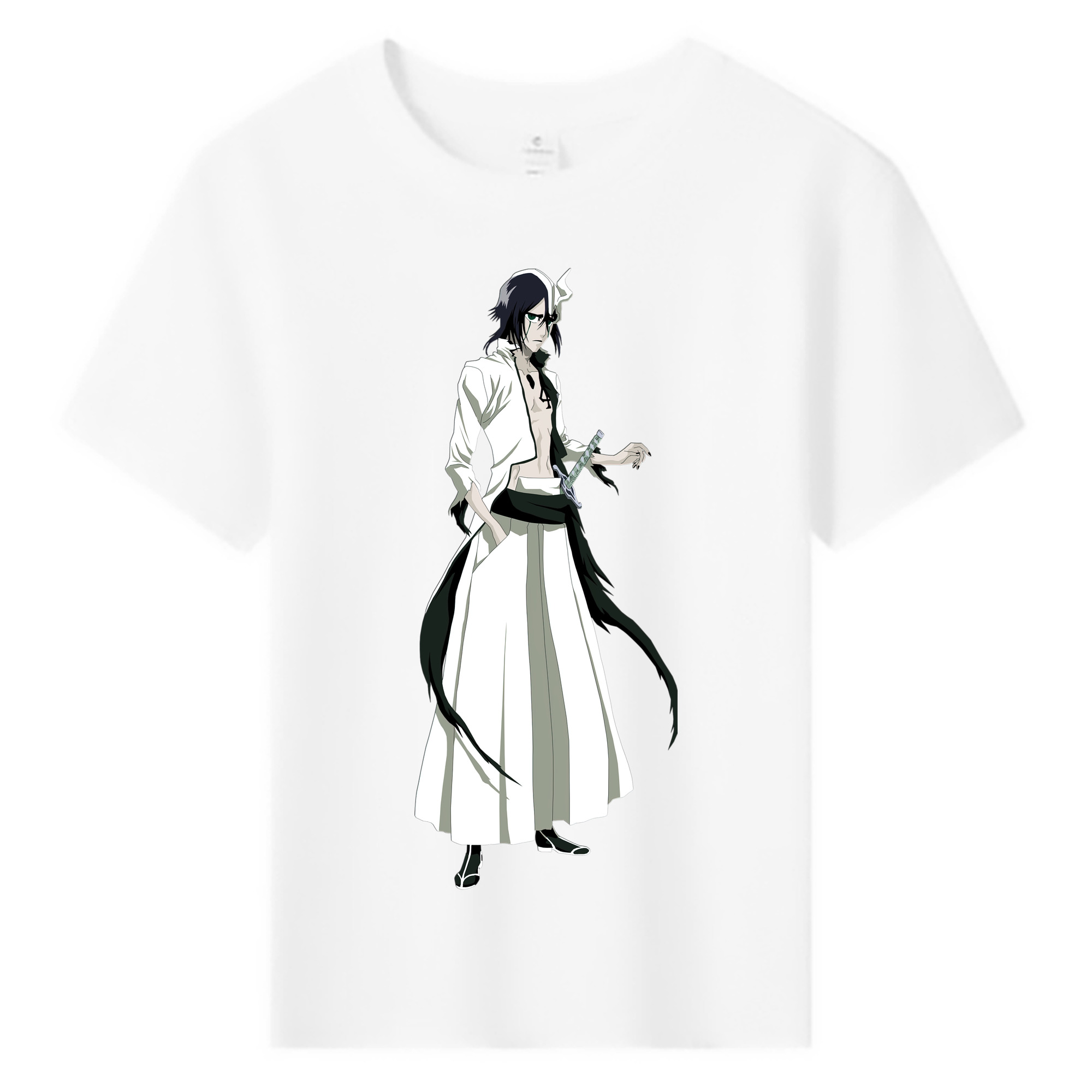 （画像用） ブリーチ ウルキオラ·シファー BLEACH Ulquiorra cifer 綿100％キッズTシャツ（フロントプリント）