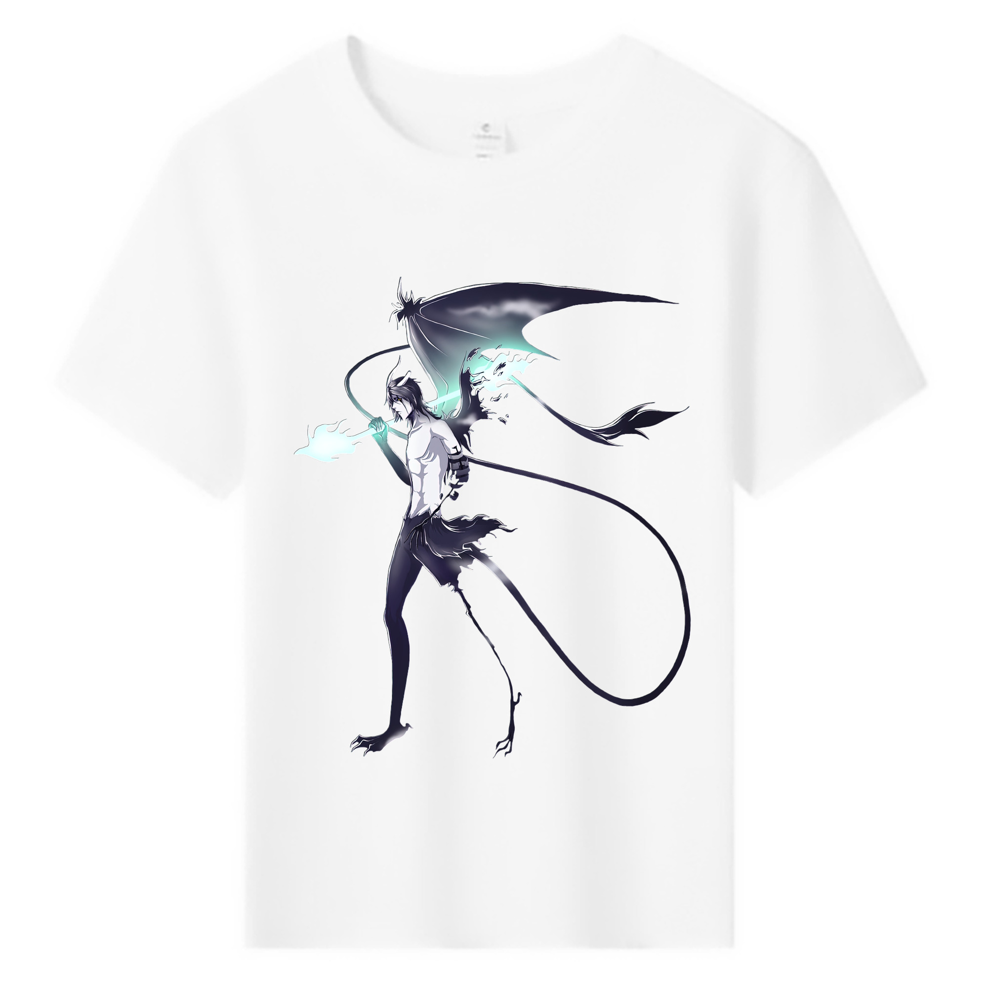 （画像用） ブリーチ ウルキオラ·シファー BLEACH Ulquiorra cifer 綿100％キッズTシャツ（フロントプリント）
