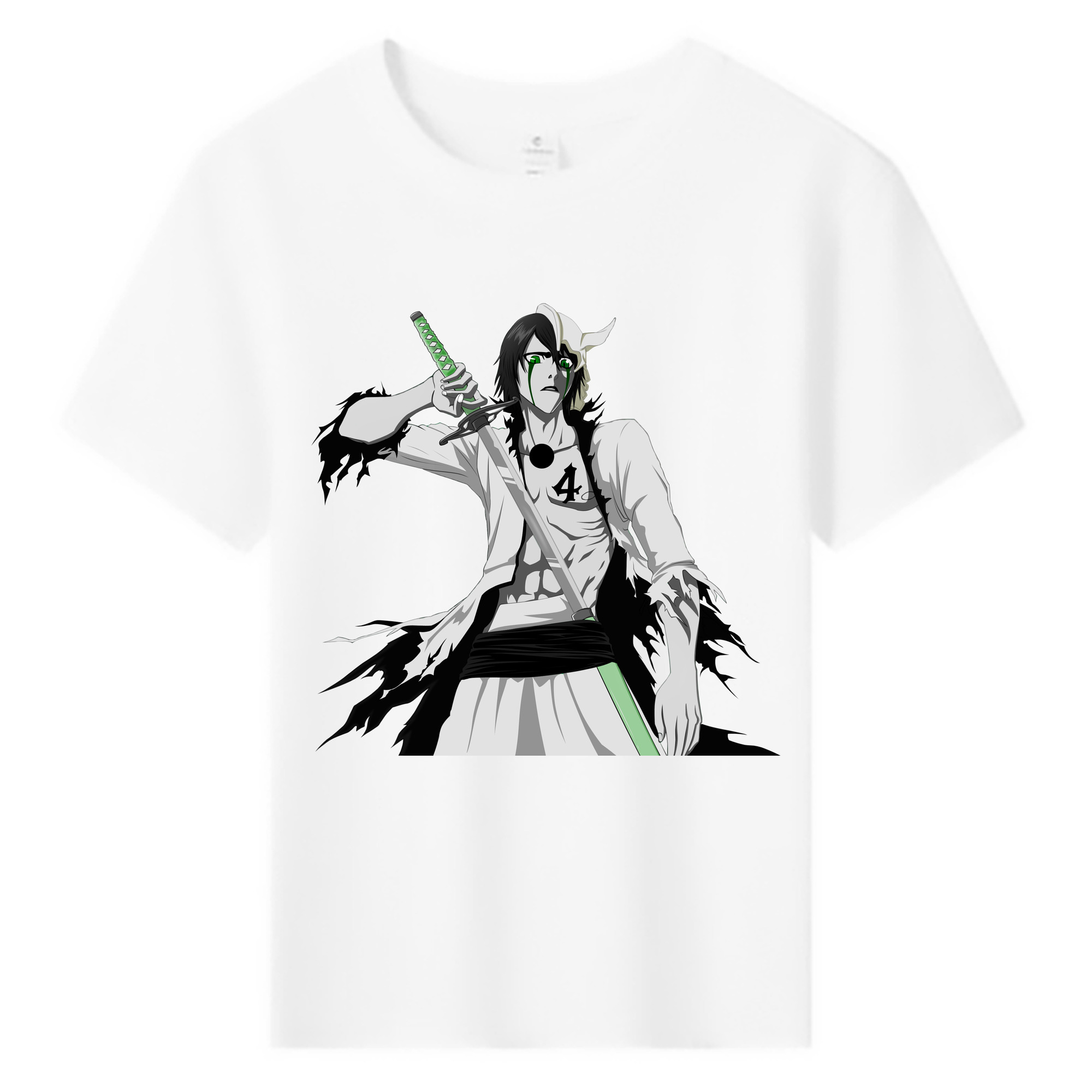 （画像用） ブリーチ ウルキオラ·シファー BLEACH Ulquiorra cifer 綿100％キッズTシャツ（フロントプリント）