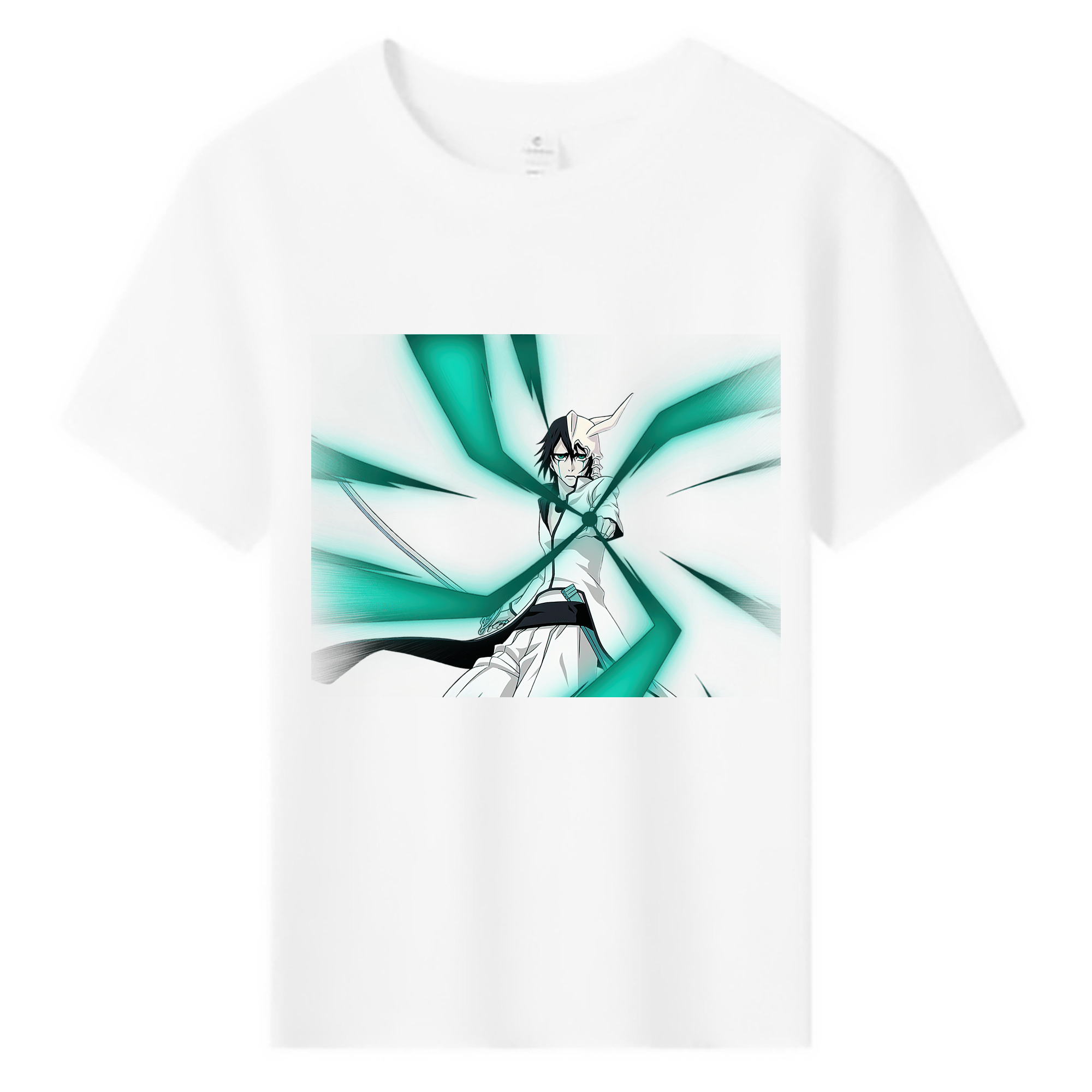 （画像用） ブリーチ ウルキオラ·シファー BLEACH Ulquiorra cifer 綿100％キッズTシャツ（フロントプリント）