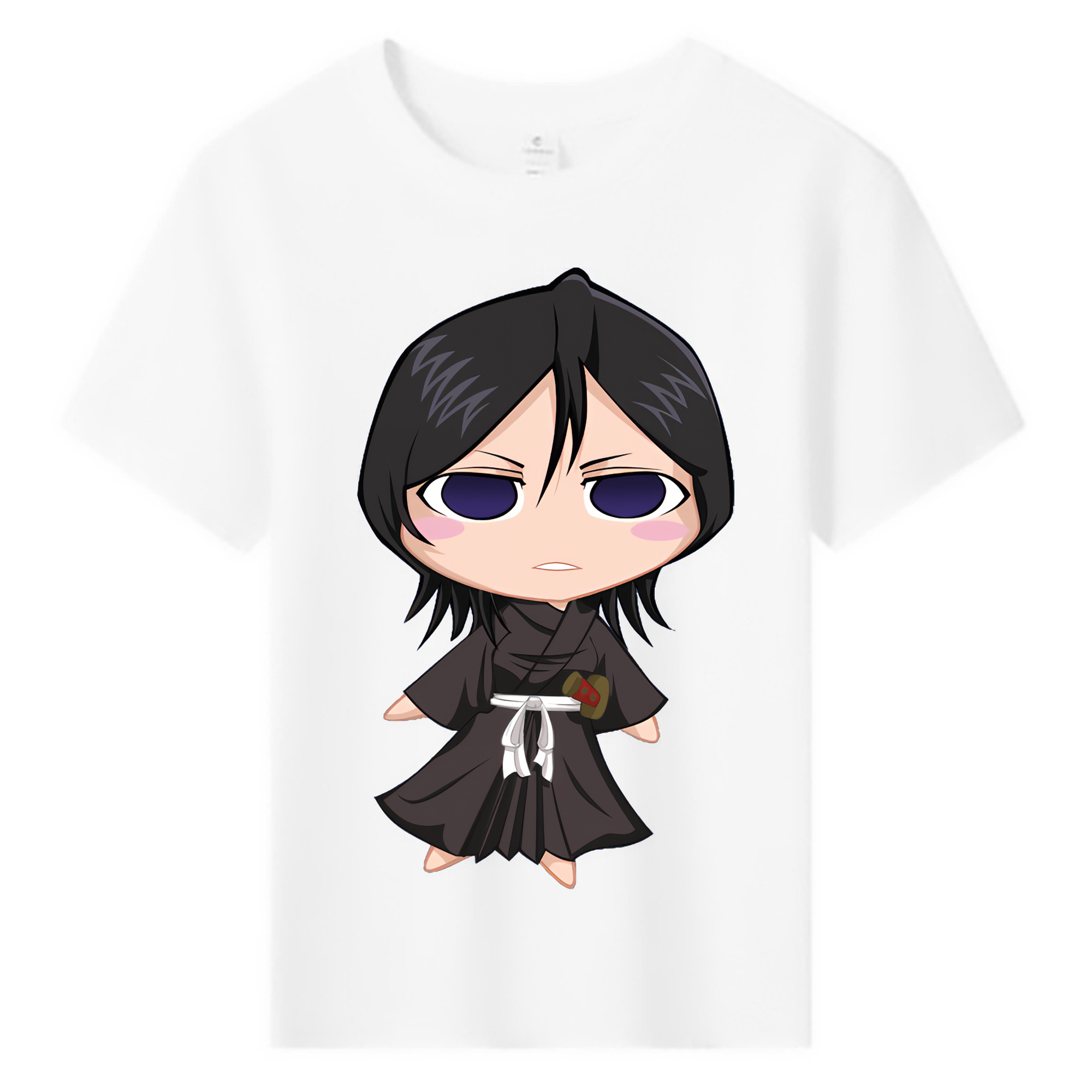 （画像用） ブリーチ 朽木ルキア BLEACH Kuchiki Rukia 綿100％キッズTシャツ（フロントプリント）