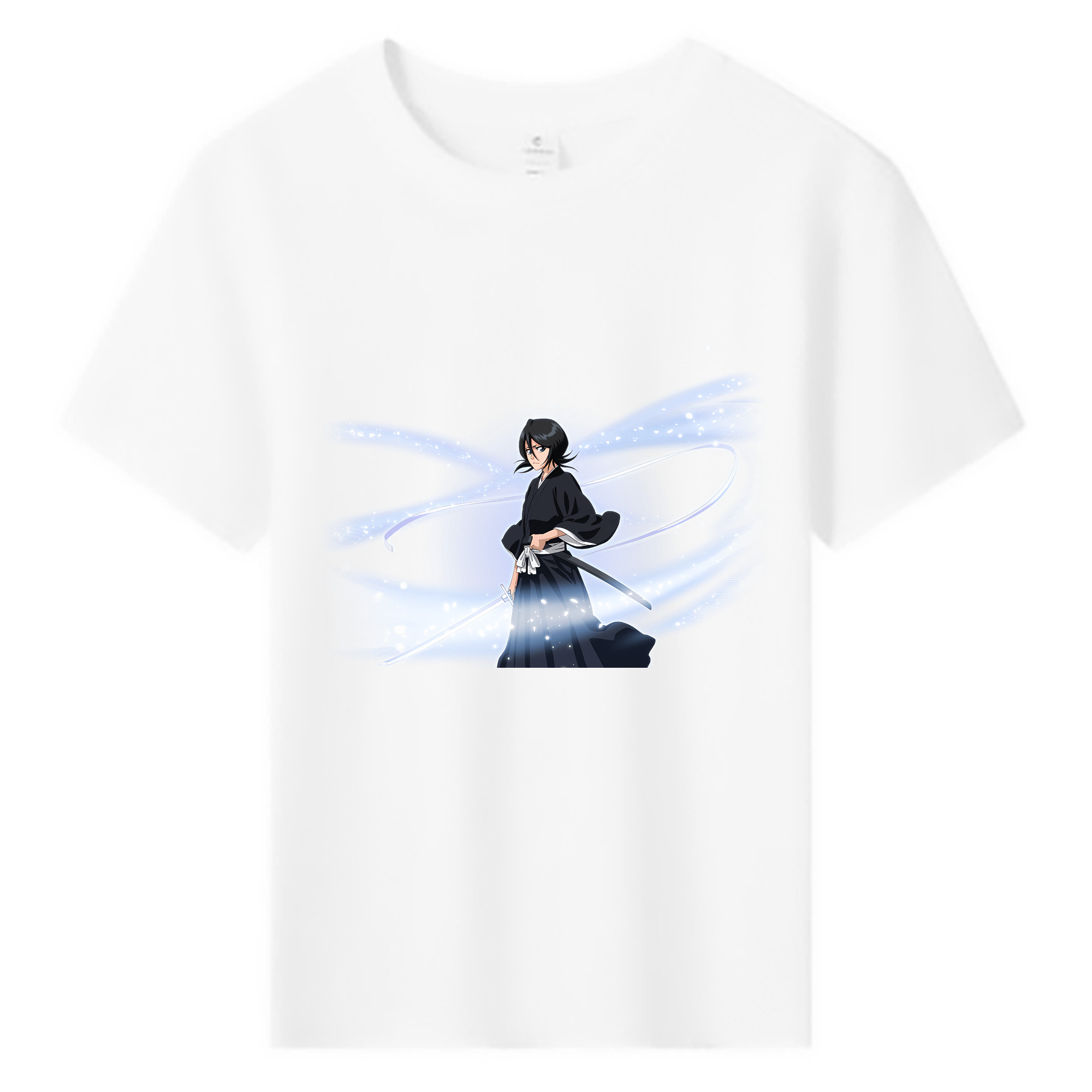 （画像用） ブリーチ 朽木ルキア BLEACH Kuchiki Rukia 綿100％キッズTシャツ（フロントプリント）