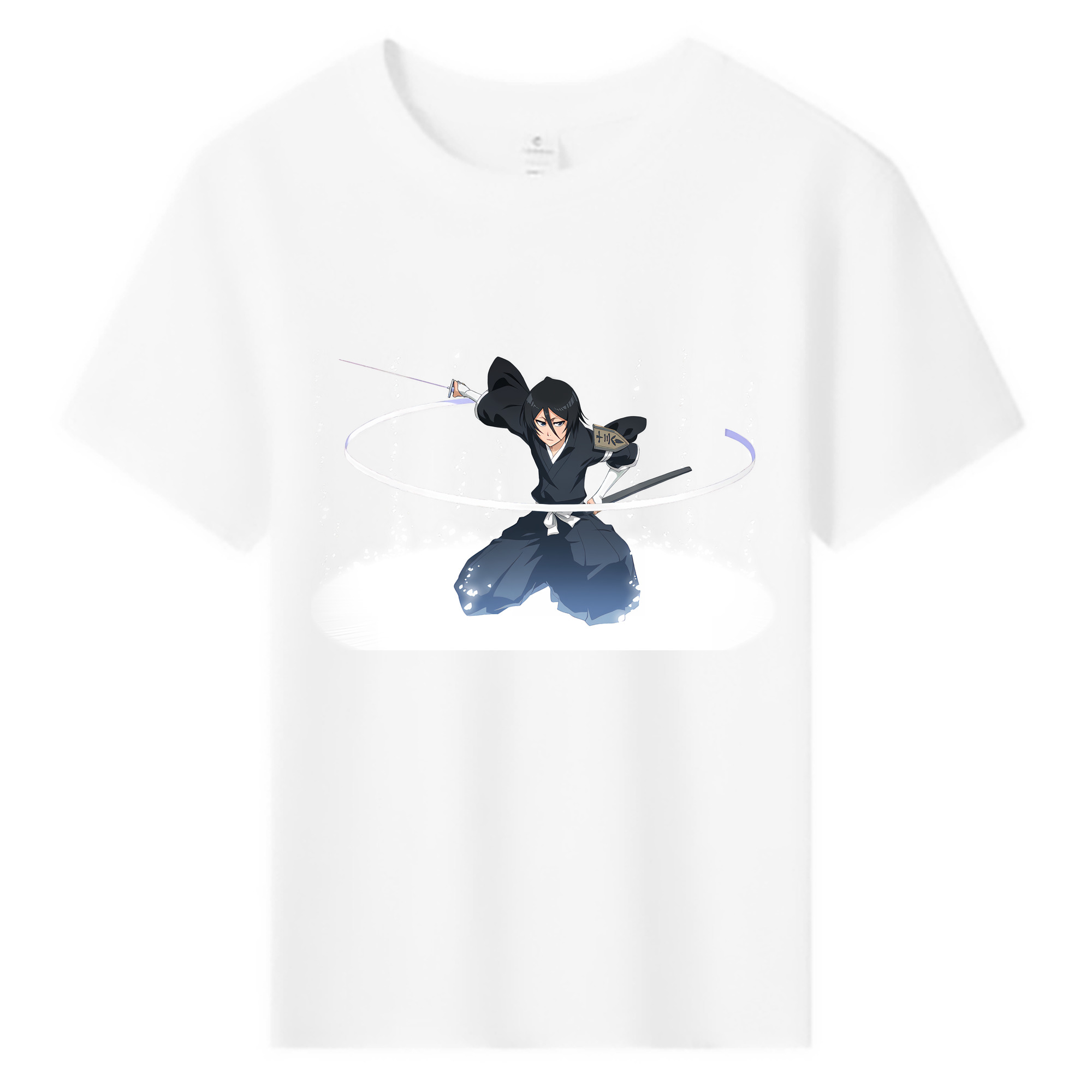 （画像用） ブリーチ 朽木ルキア BLEACH Kuchiki Rukia 綿100％キッズTシャツ（フロントプリント）