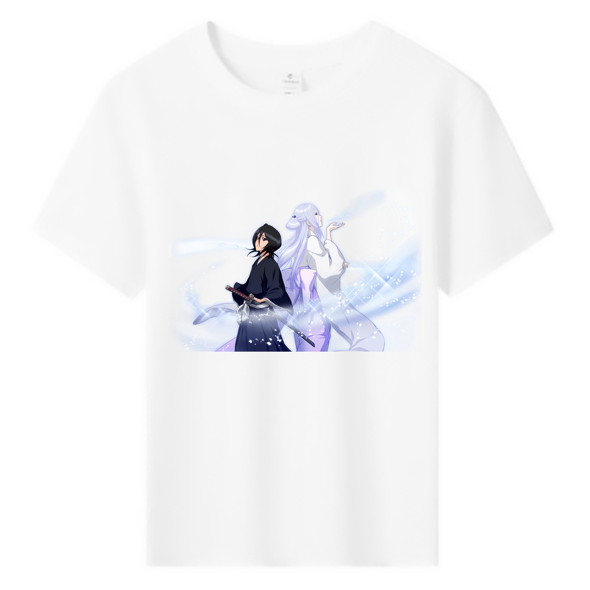 （画像用） ブリーチ 朽木ルキア BLEACH Kuchiki Rukia 綿100％キッズTシャツ（フロントプリント）