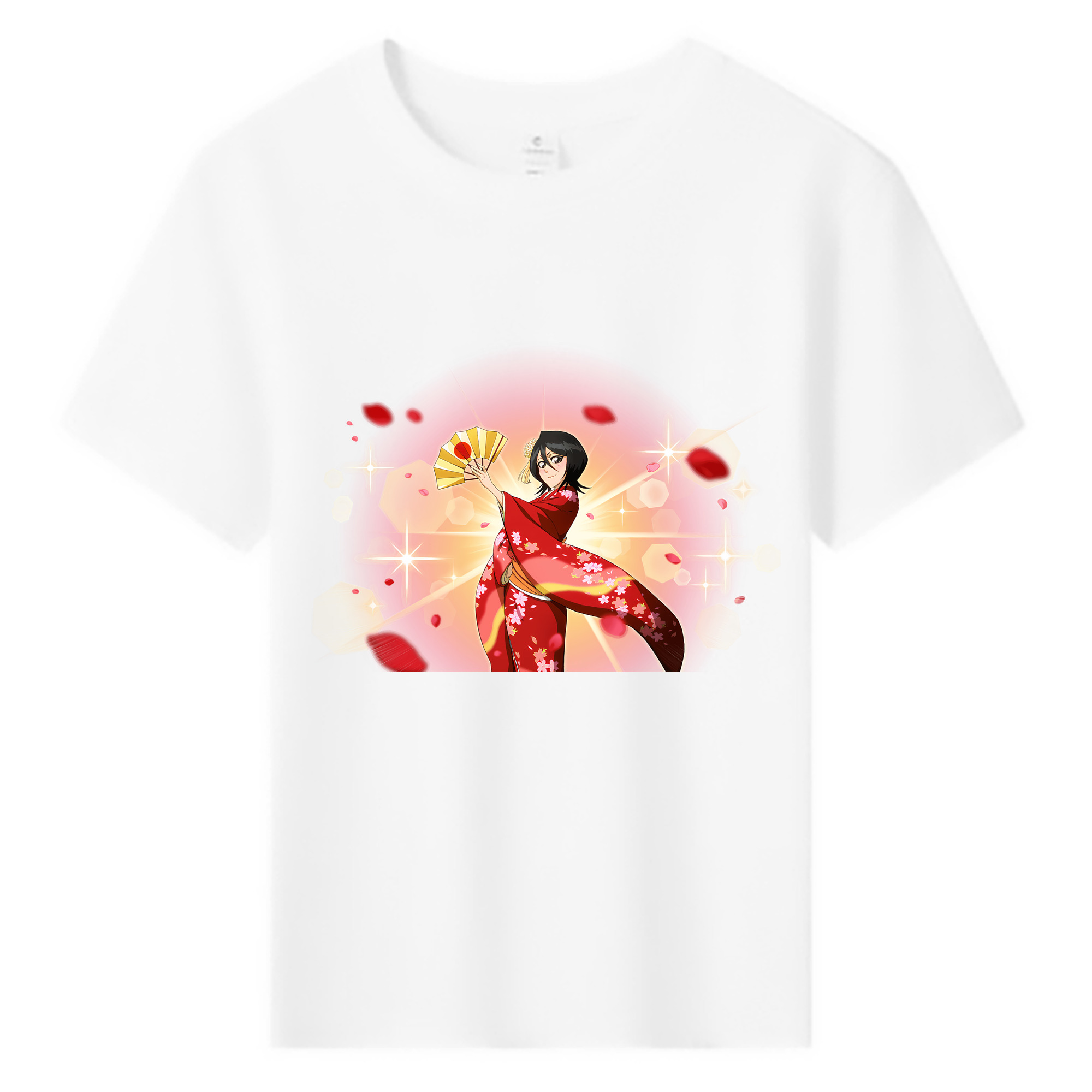 （画像用） ブリーチ 朽木ルキア BLEACH Kuchiki Rukia 綿100％キッズTシャツ（フロントプリント）