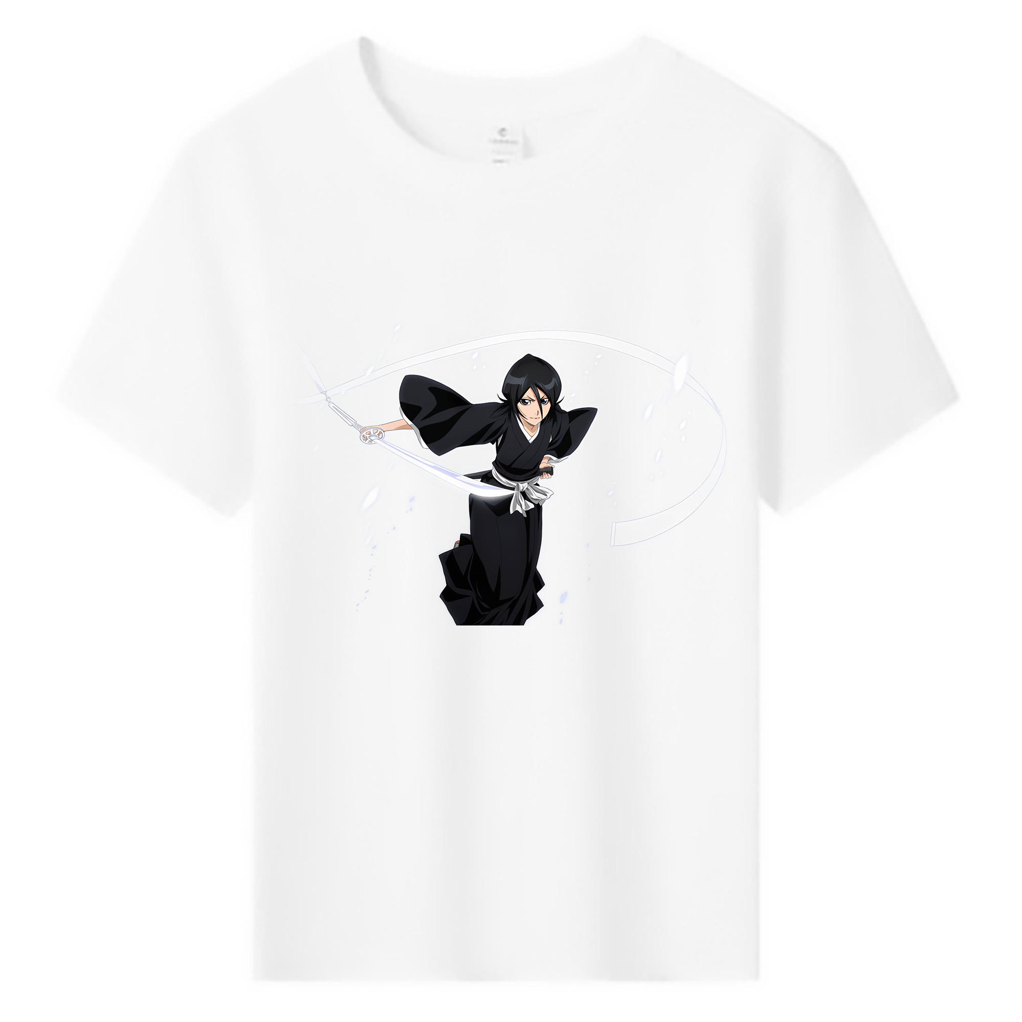 （画像用） ブリーチ 朽木ルキア BLEACH Kuchiki Rukia 綿100％キッズTシャツ（フロントプリント）