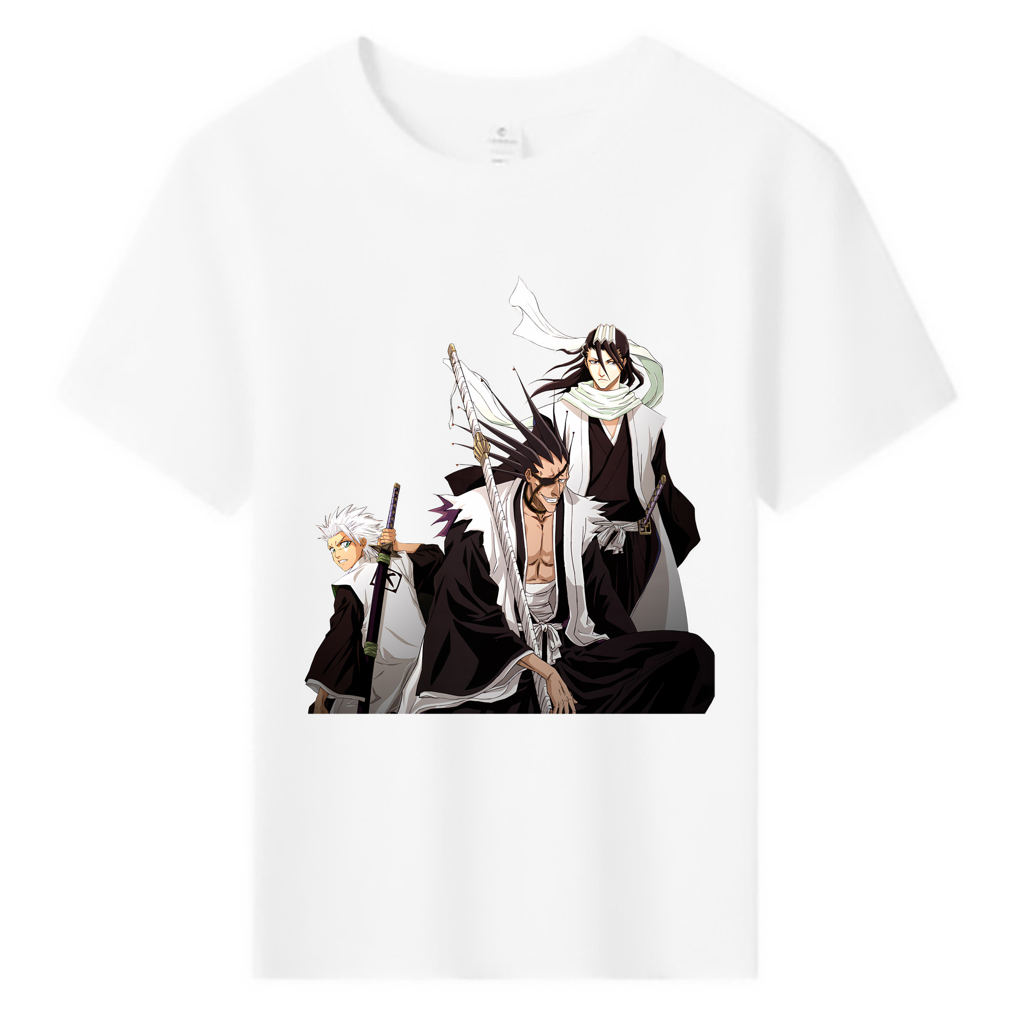 （画像用） ブリーチ ざらき けんぱち BLEACH Zaraki Kenpachi 綿100％キッズTシャツ（フロントプリント）