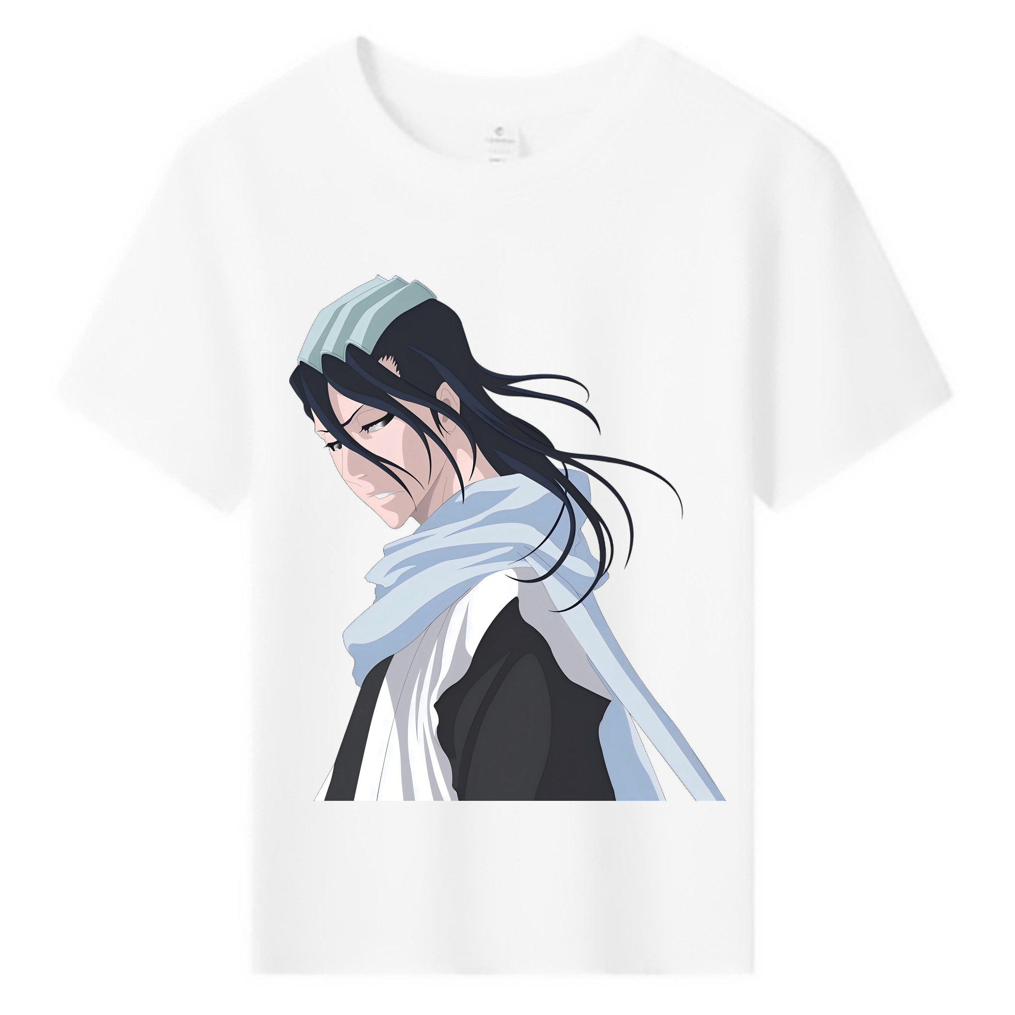 （画像用） ブリーチ くちき びゃくや BLEACH Kuchiki Byakuya 綿100％キッズTシャツ（フロントプリント）
