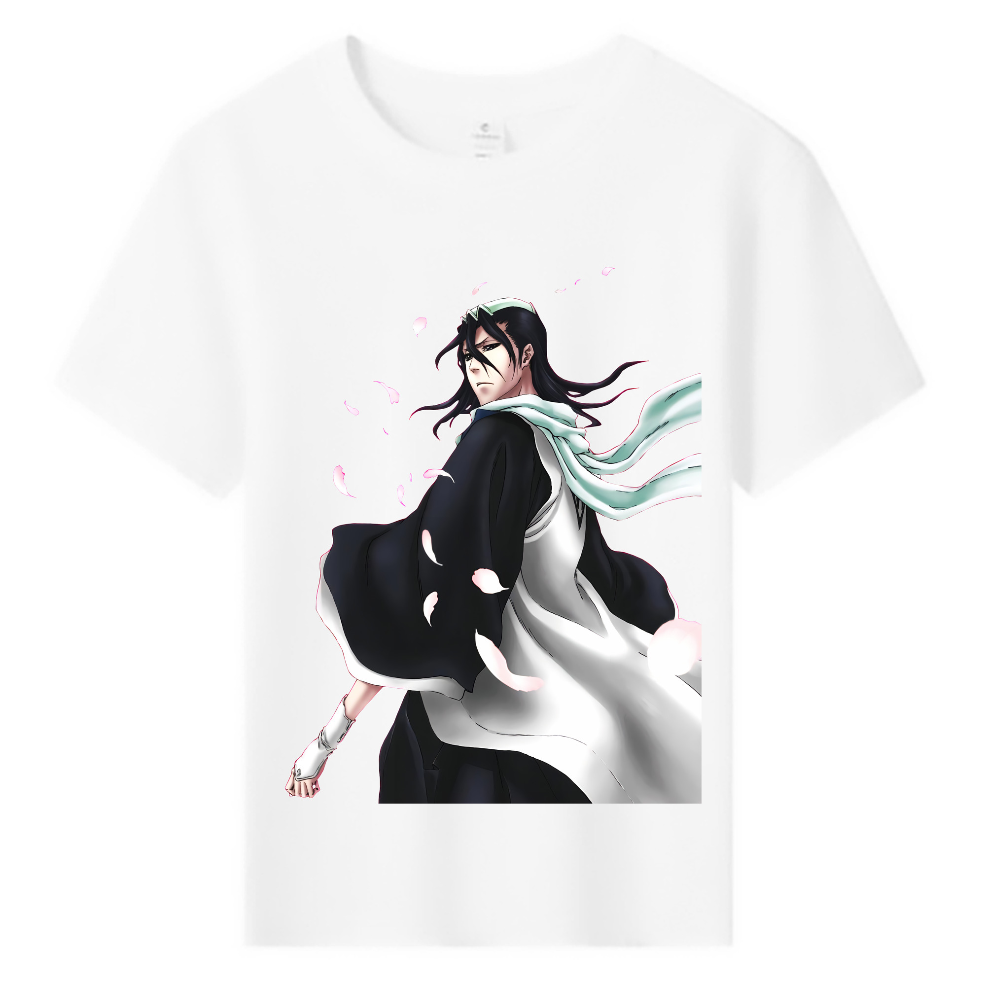 （画像用） ブリーチ くちき びゃくや BLEACH Kuchiki Byakuya 綿100％キッズTシャツ（フロントプリント）
