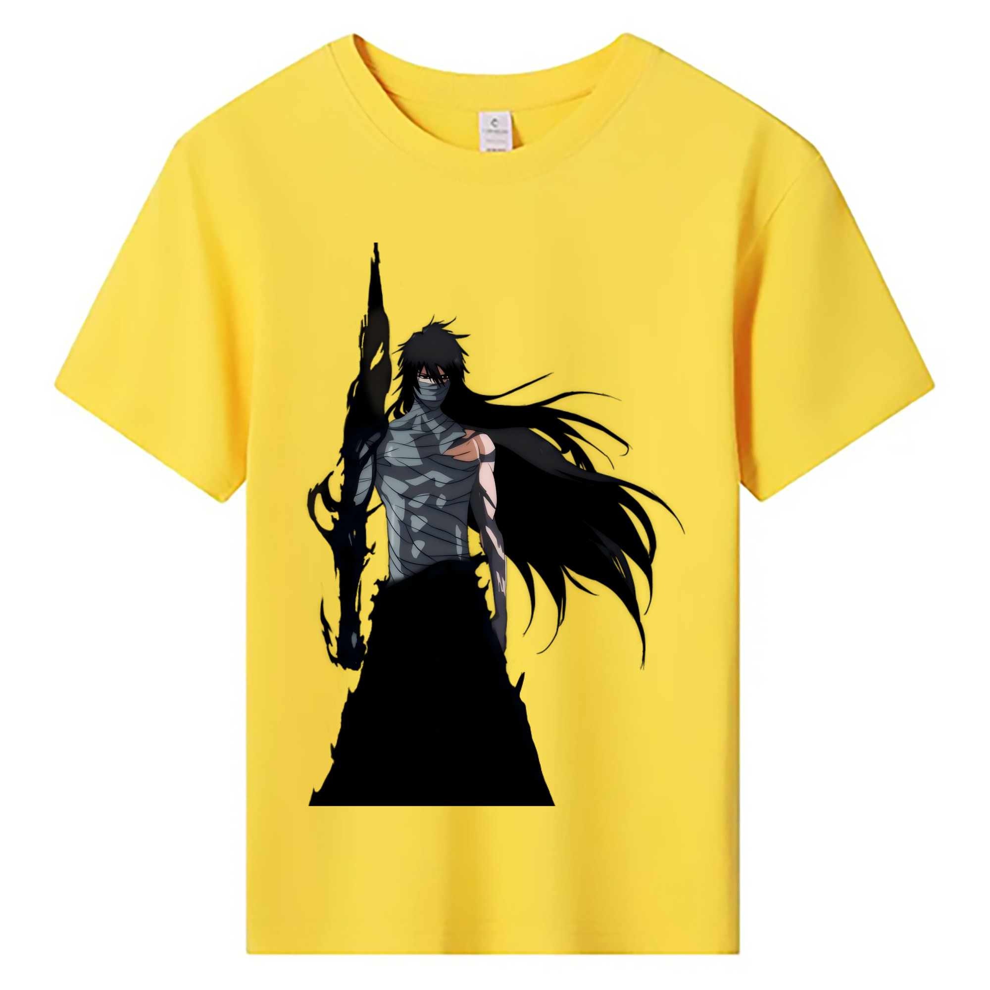 （画像用） ブリーチ 黒崎一護（くろさき いちご）BLEACH Kurosaki Ichigo 綿100％キッズTシャツ（フロントプリント）