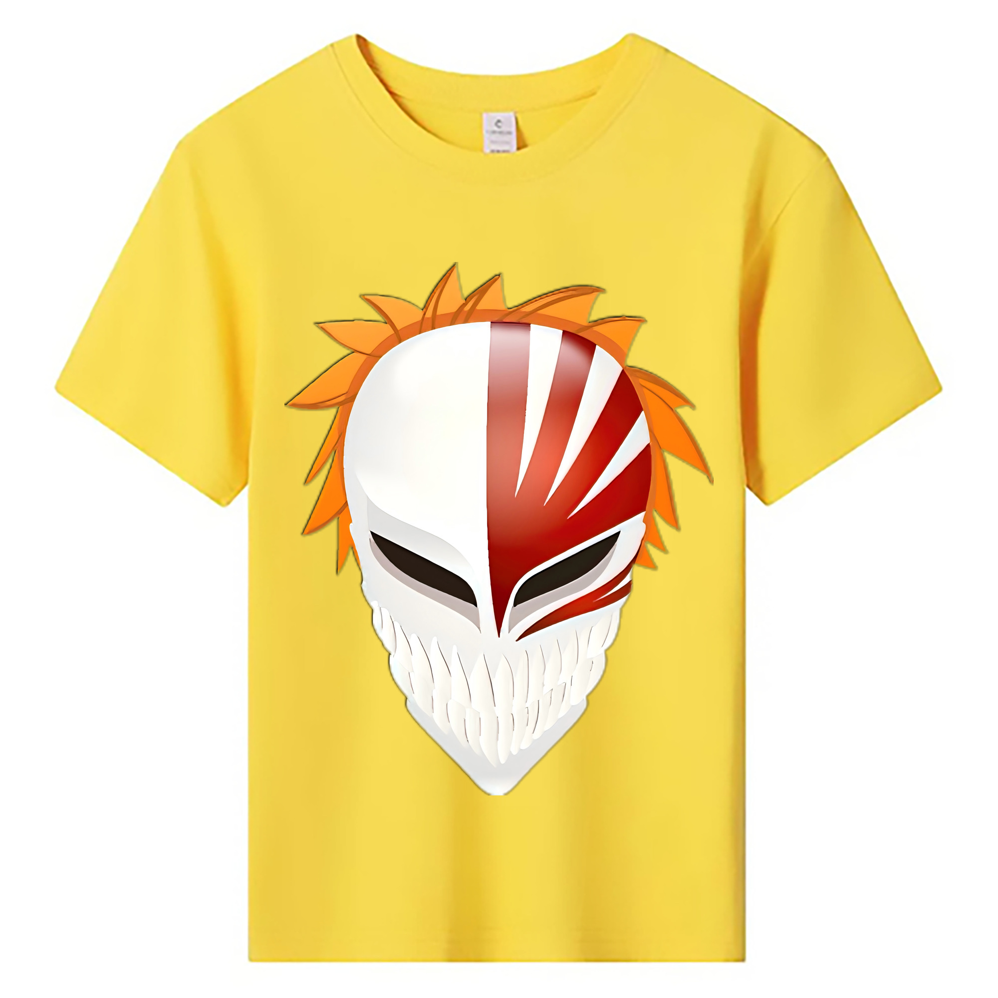 （画像用） ブリーチ 黒崎一護（くろさき いちご）BLEACH Kurosaki Ichigo 綿100％キッズTシャツ（フロントプリント）