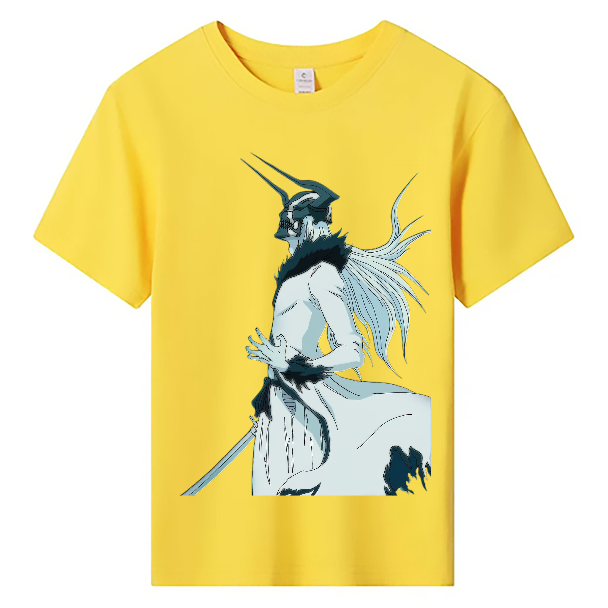 （画像用） ブリーチ 黒崎一護（くろさき いちご）BLEACH Kurosaki Ichigo 綿100％キッズTシャツ（フロントプリント）