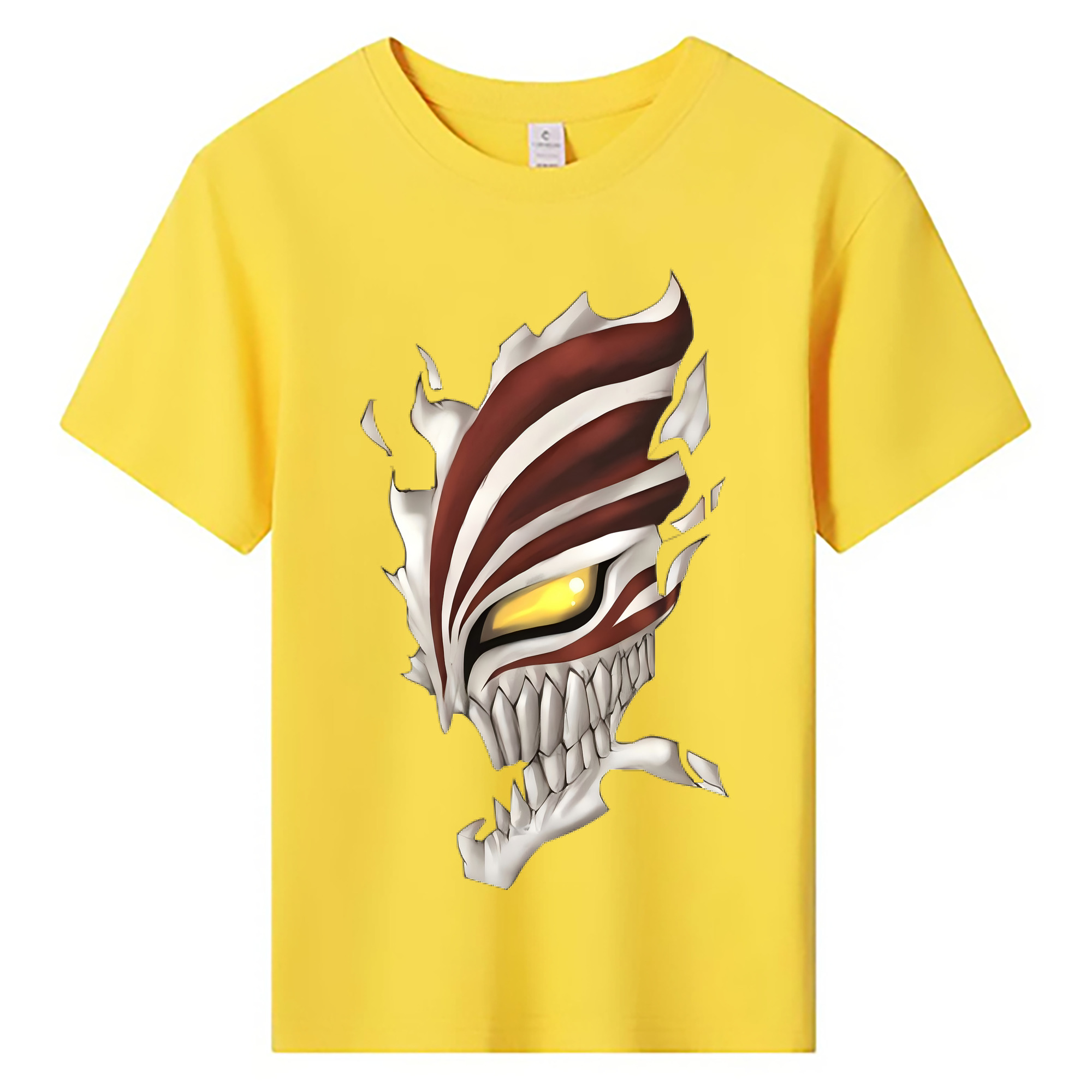 （画像用） ブリーチ 黒崎一護（くろさき いちご）BLEACH Kurosaki Ichigo 綿100％キッズTシャツ（フロントプリント）