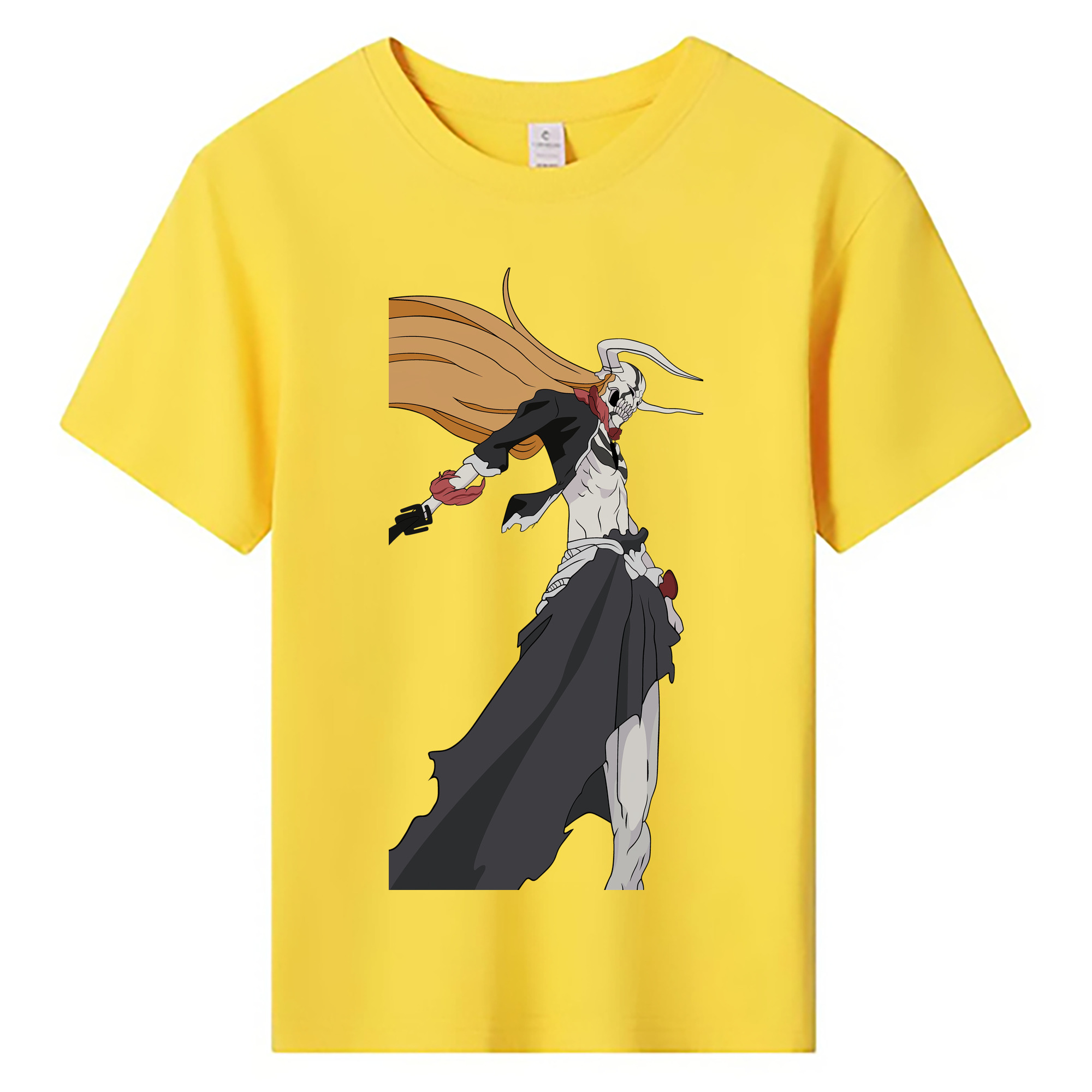 （画像用） ブリーチ 黒崎一護（くろさき いちご）BLEACH Kurosaki Ichigo 綿100％キッズTシャツ（フロントプリント）