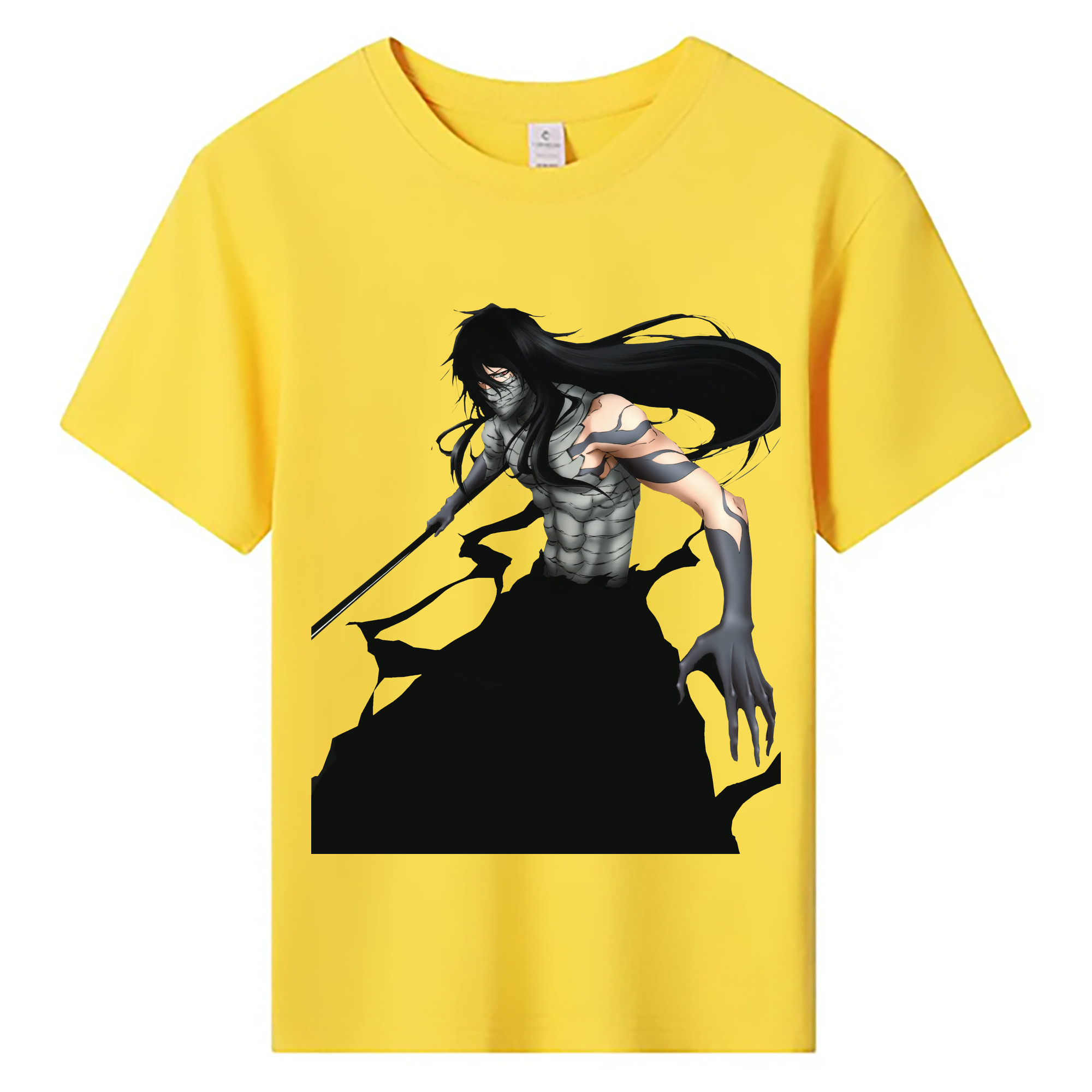 （画像用） ブリーチ 黒崎一護（くろさき いちご）BLEACH Kurosaki Ichigo 綿100％キッズTシャツ（フロントプリント）