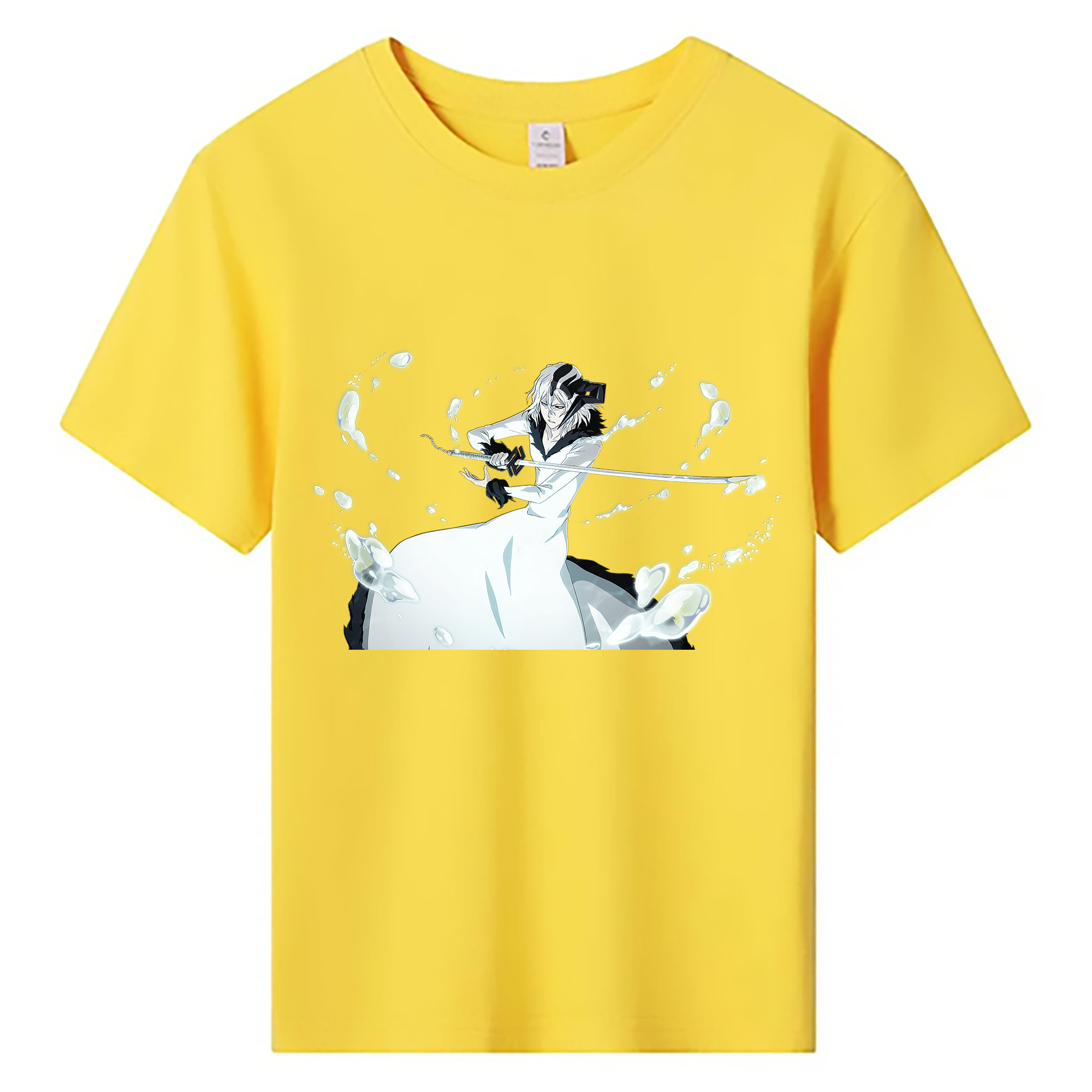（画像用） ブリーチ 黒崎一護（くろさき いちご）BLEACH Kurosaki Ichigo 綿100％キッズTシャツ（フロントプリント）