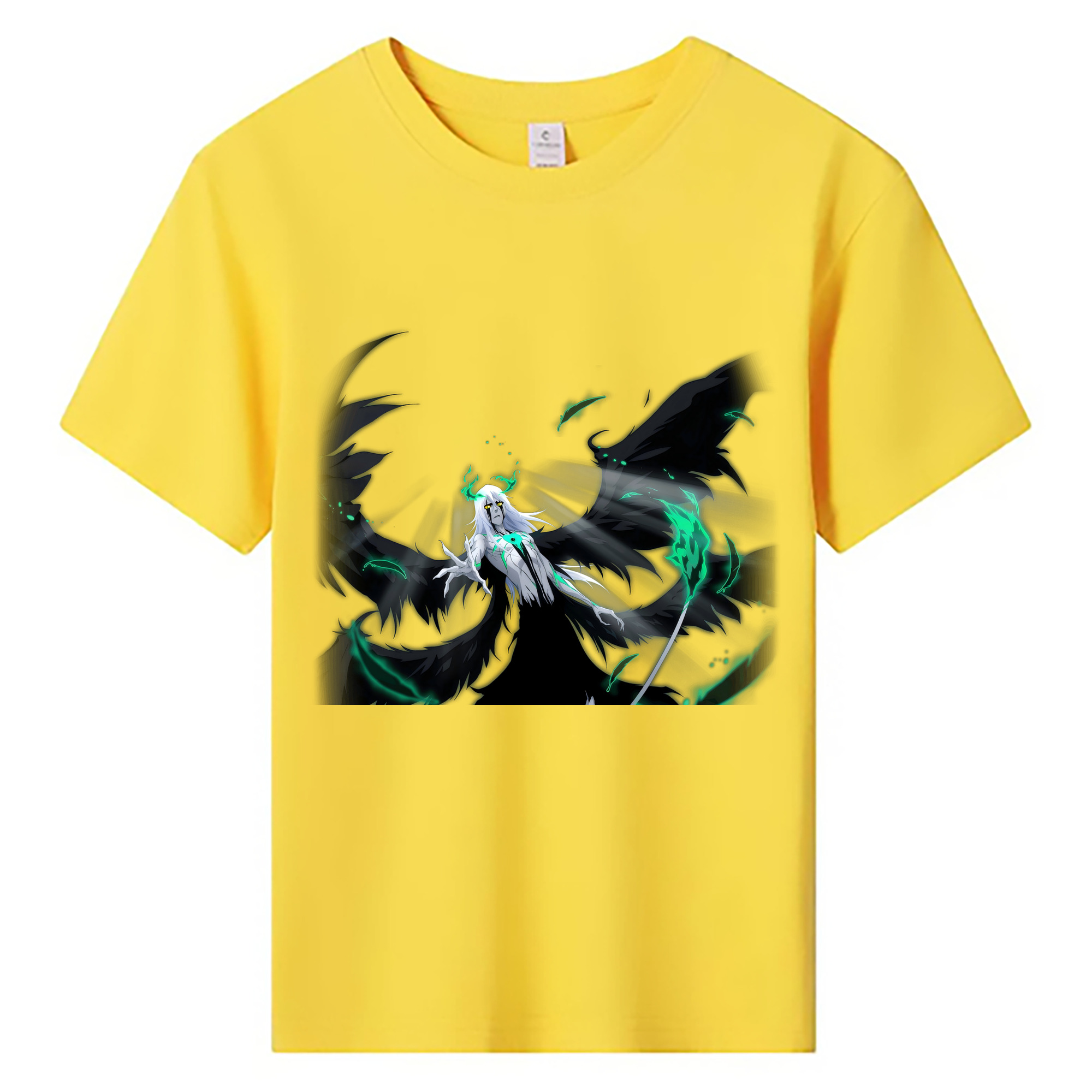 （画像用） ブリーチ ウルキオラ·シファー BLEACH Ulquiorra cifer 綿100％キッズTシャツ（フロントプリント）