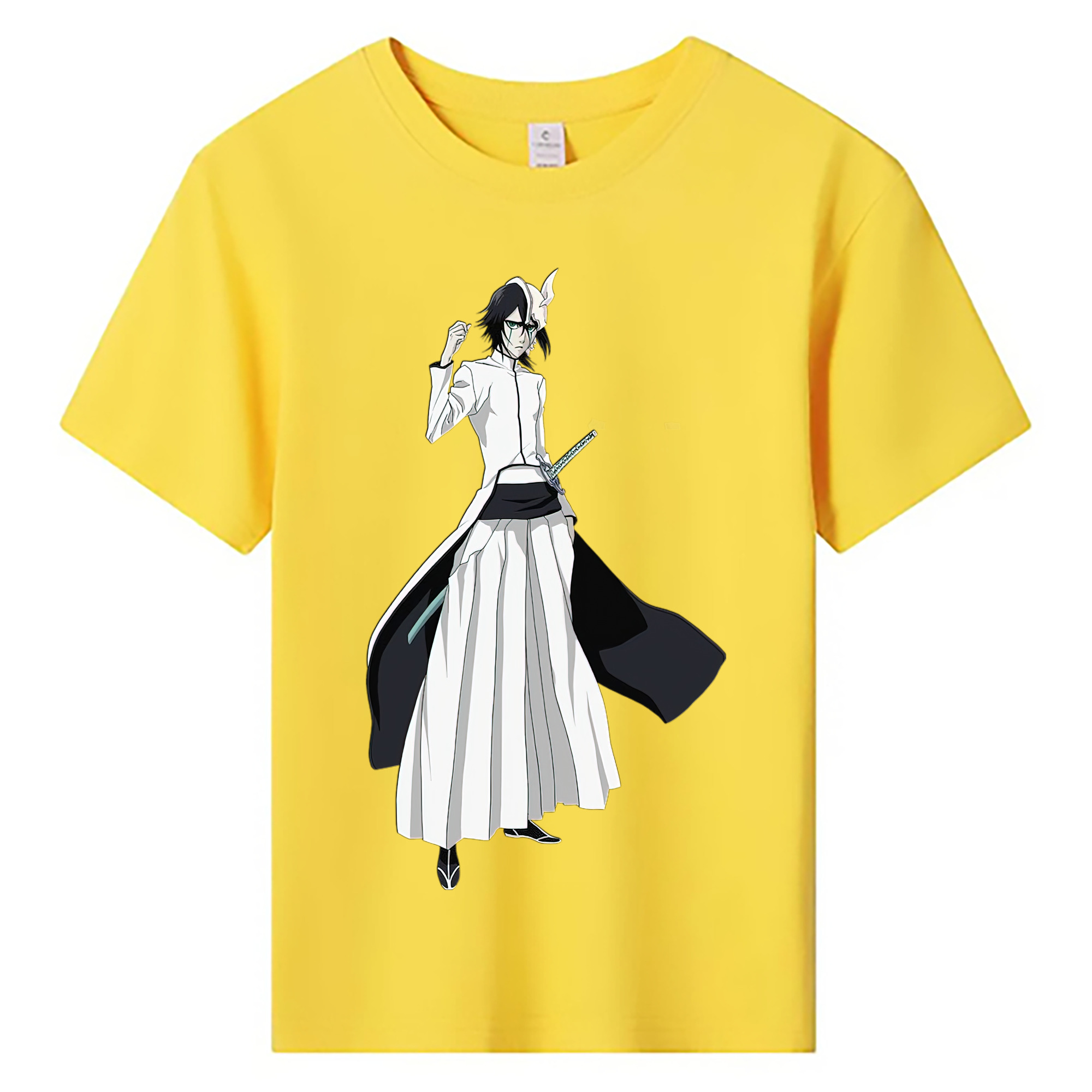 （画像用） ブリーチ ウルキオラ·シファー BLEACH Ulquiorra cifer 綿100％キッズTシャツ（フロントプリント）