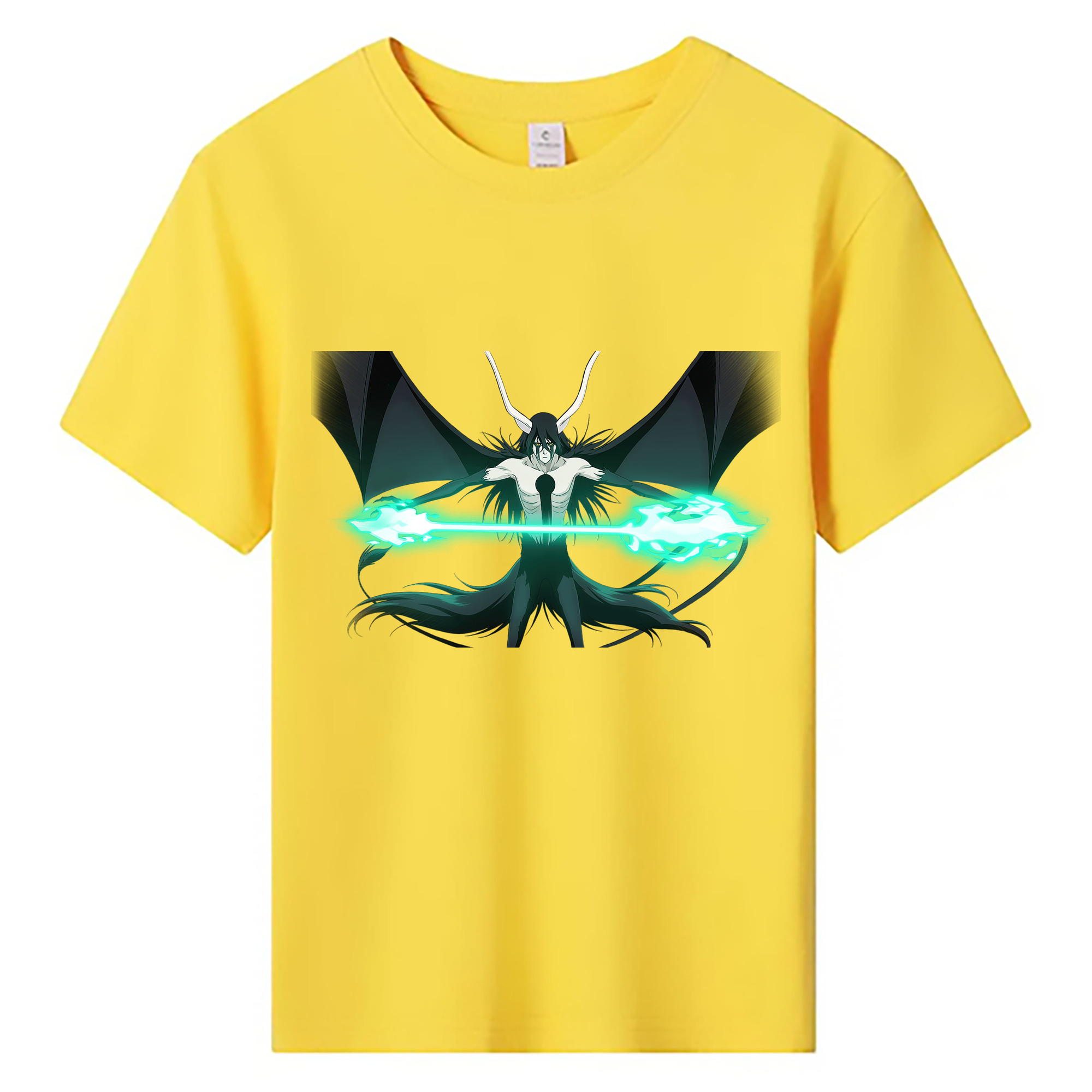 （画像用） ブリーチ ウルキオラ·シファー BLEACH Ulquiorra cifer 綿100％キッズTシャツ（フロントプリント）