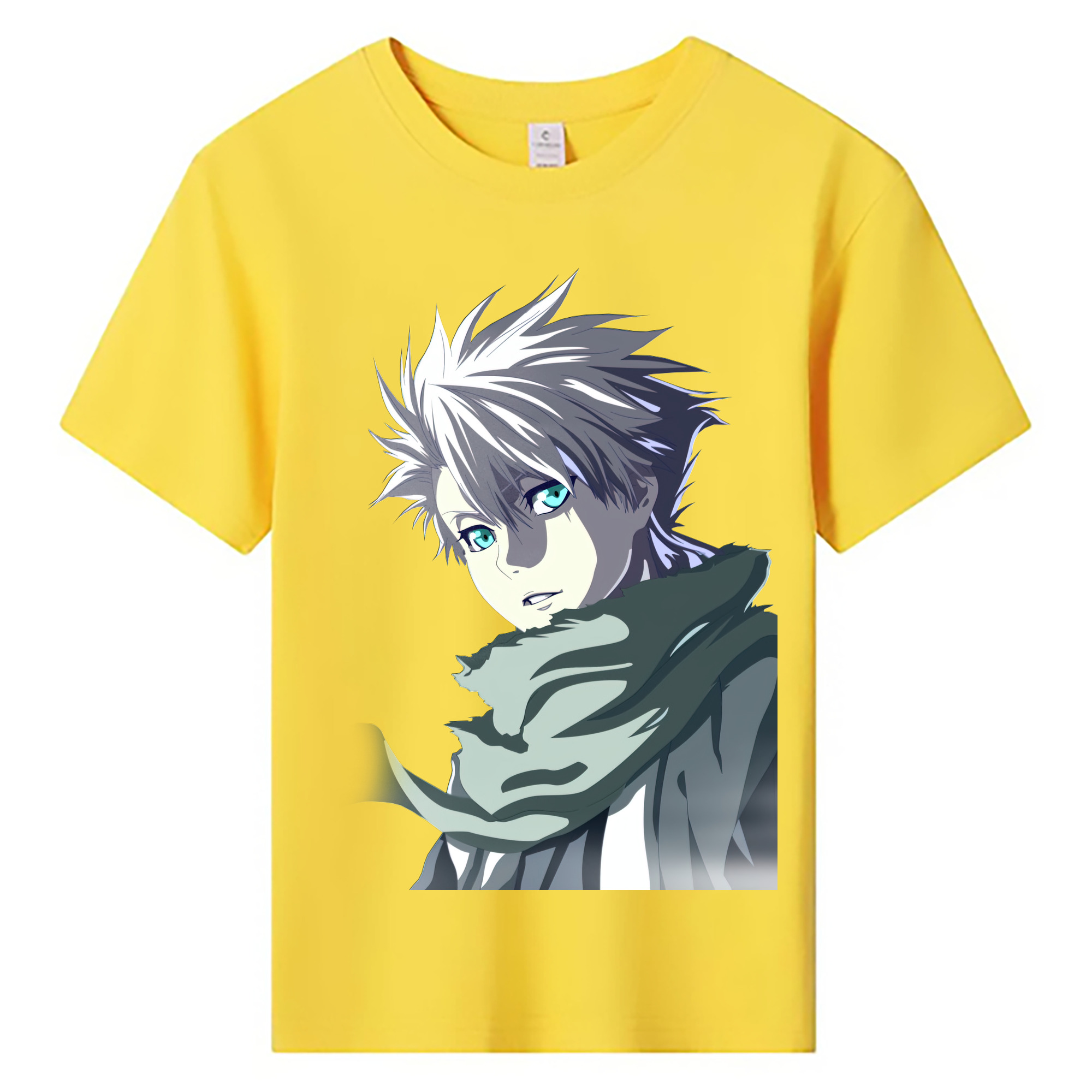 （画像用） ブリーチ 日番谷冬獅郎（ひつがや とうしろう） BLEACH Hitsugaya Toushirou 綿100％キッズTシャツ（フロントプリント）