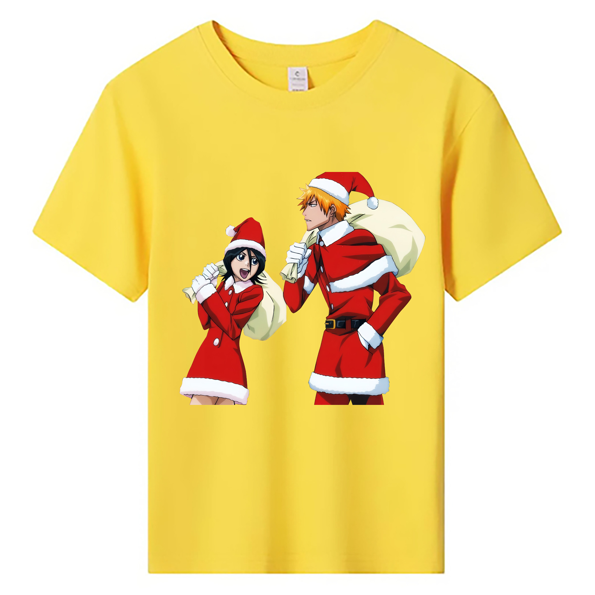 （画像用） ブリーチ 朽木ルキア BLEACH Kuchiki Rukia 綿100％キッズTシャツ（フロントプリント）