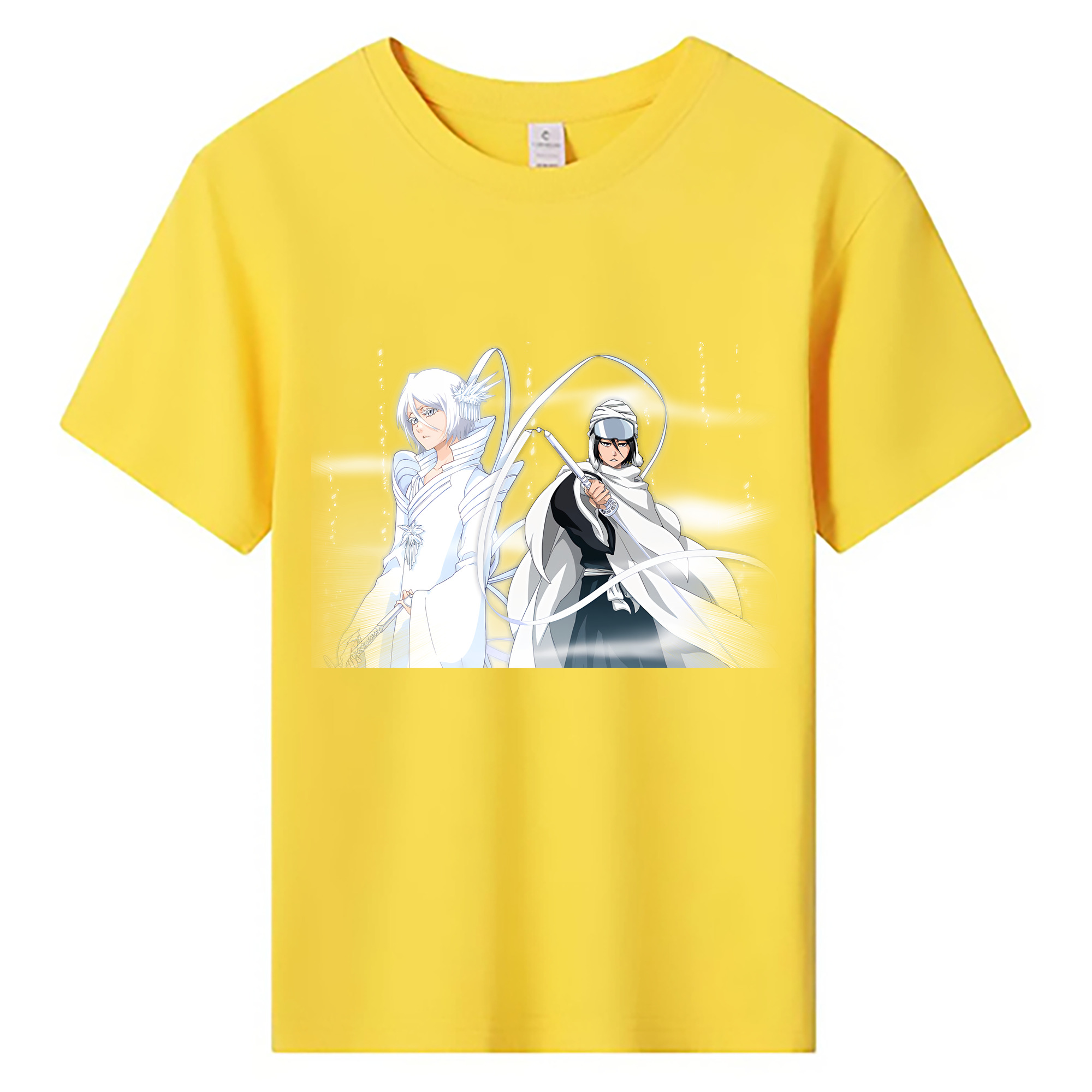 （画像用） ブリーチ 朽木ルキア BLEACH Kuchiki Rukia 綿100％キッズTシャツ（フロントプリント）
