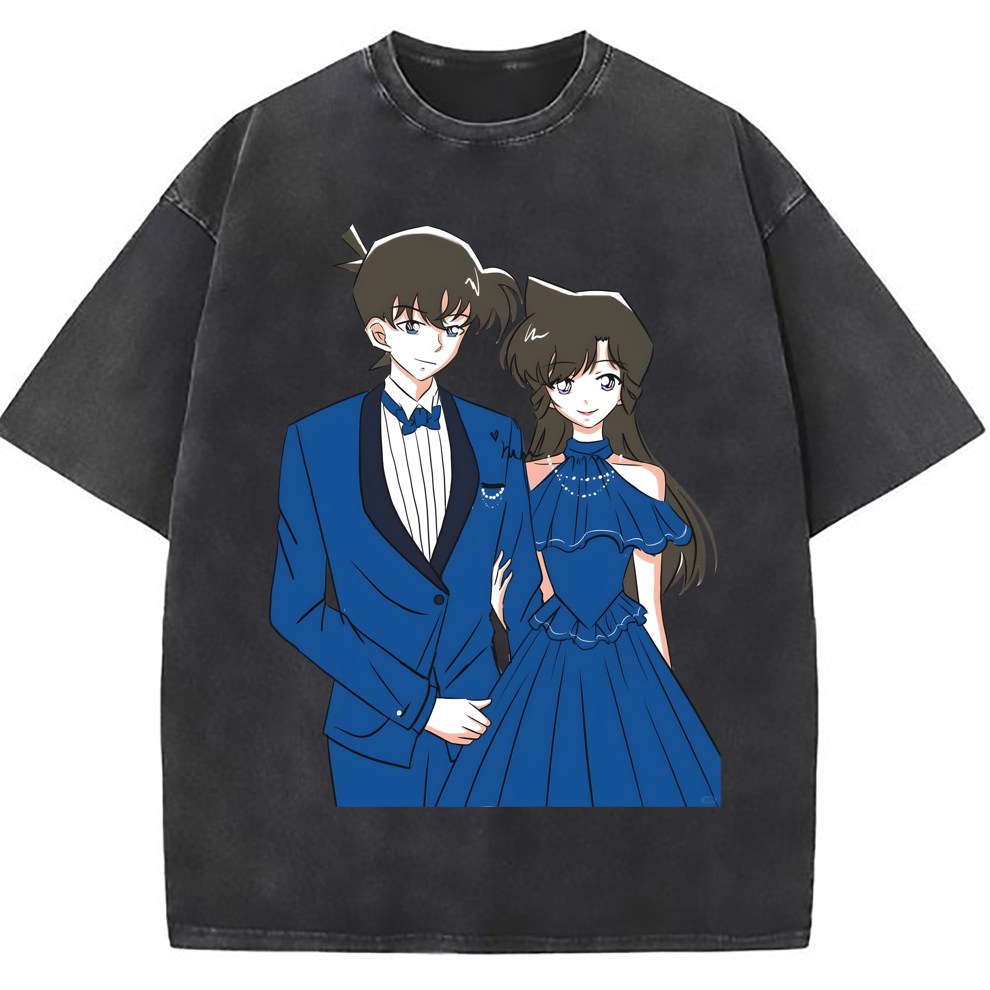 （画像用） ブリーチ ざらき けんぱち BLEACH Zaraki Kenpachi 綿100% ヴィンテージ風 半袖Tシャツ（フロントプリント）