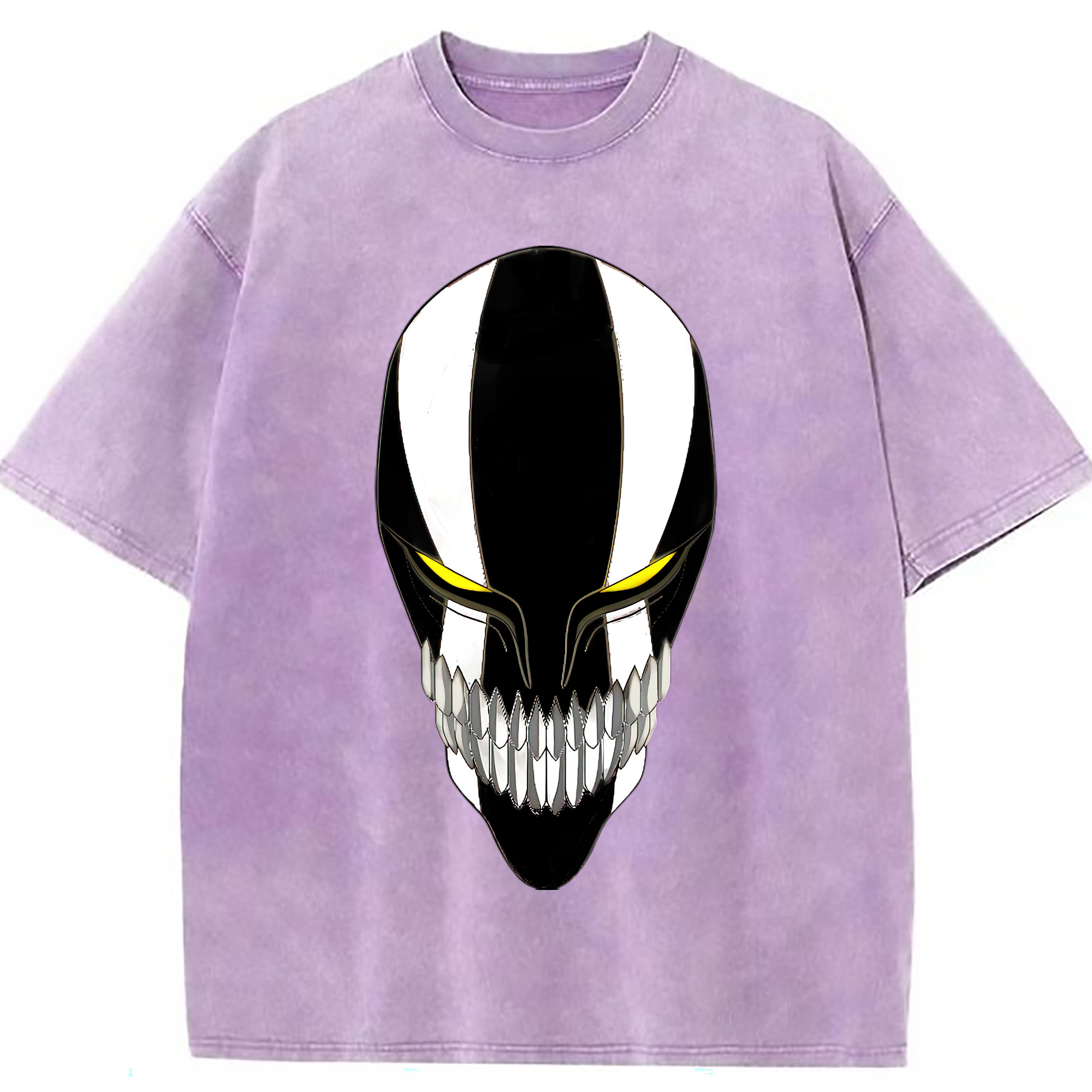 （画像用） ブリーチ 黒崎一護（くろさき いちご）BLEACH Kurosaki Ichigo 綿100% ヴィンテージ風 半袖Tシャツ（フロントプリント）