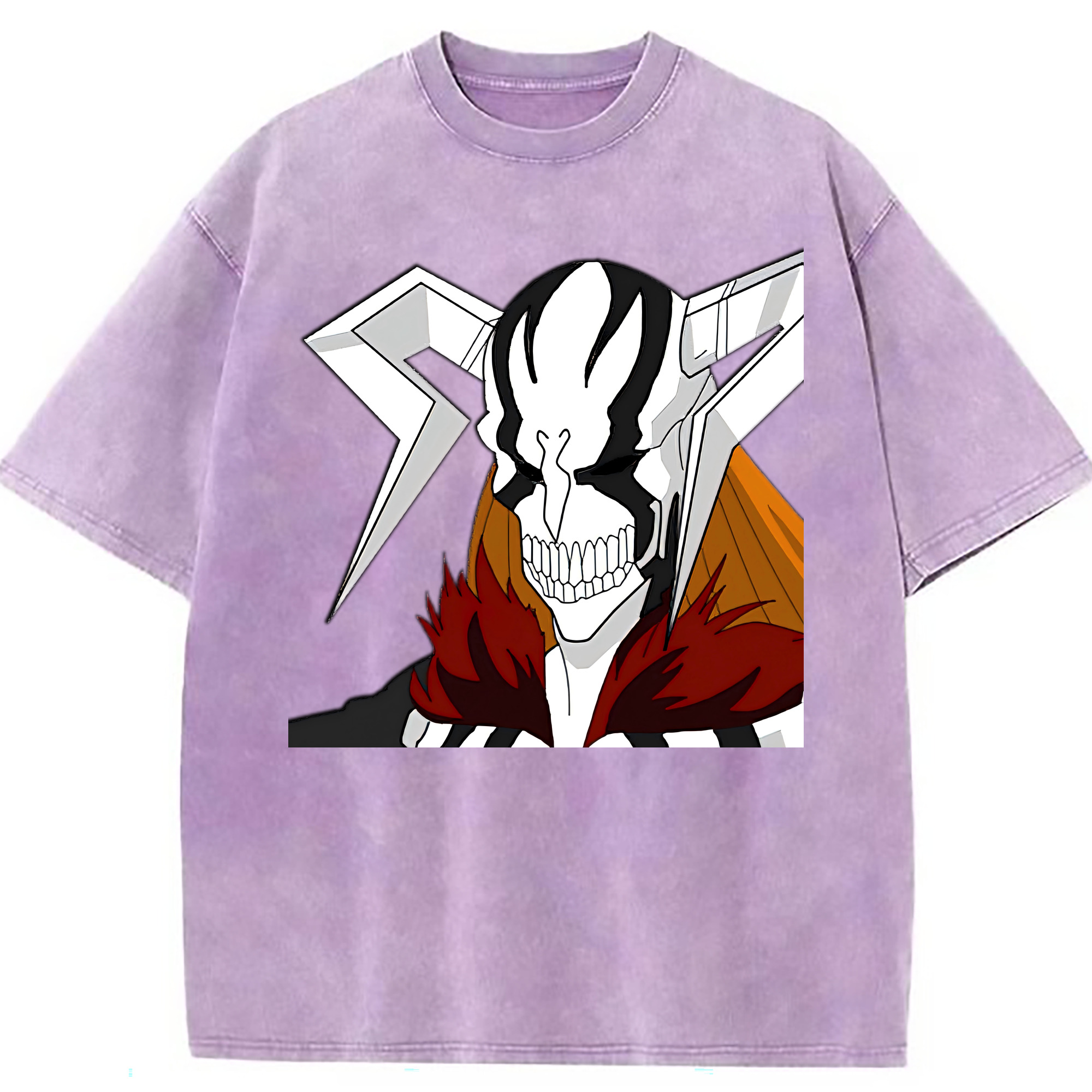 （画像用） ブリーチ 黒崎一護（くろさき いちご）BLEACH Kurosaki Ichigo 綿100% ヴィンテージ風 半袖Tシャツ（フロントプリント）