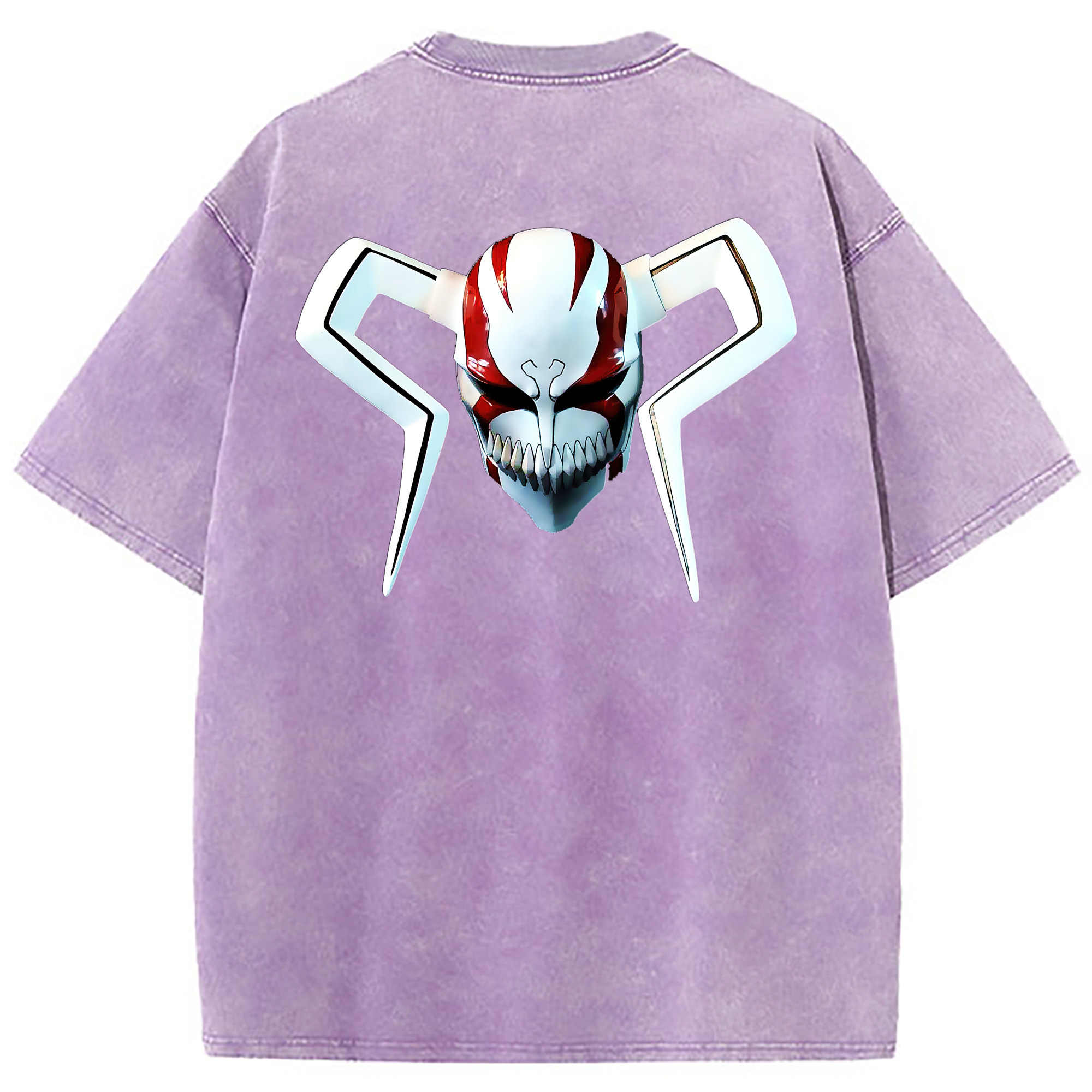 （画像用） ブリーチ 黒崎一護（くろさき いちご）BLEACH Kurosaki Ichigo 綿100% ヴィンテージ風 半袖Tシャツ（背面プリント）