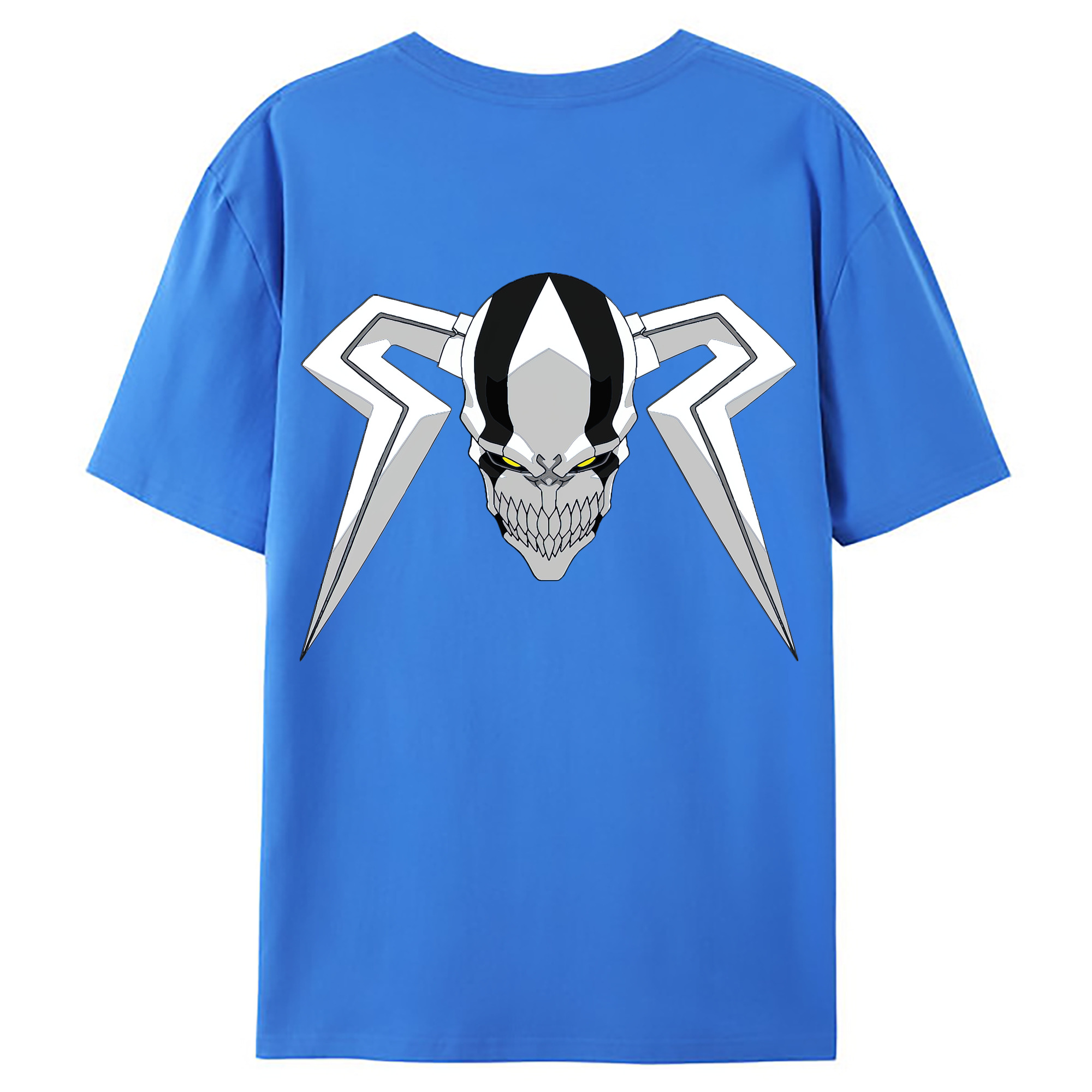 （画像用） ブリーチ 黒崎一護（くろさき いちご）BLEACH Kurosaki Ichigo 綿100％ メンズ半袖Tシャツ（バックプリント） 通気性