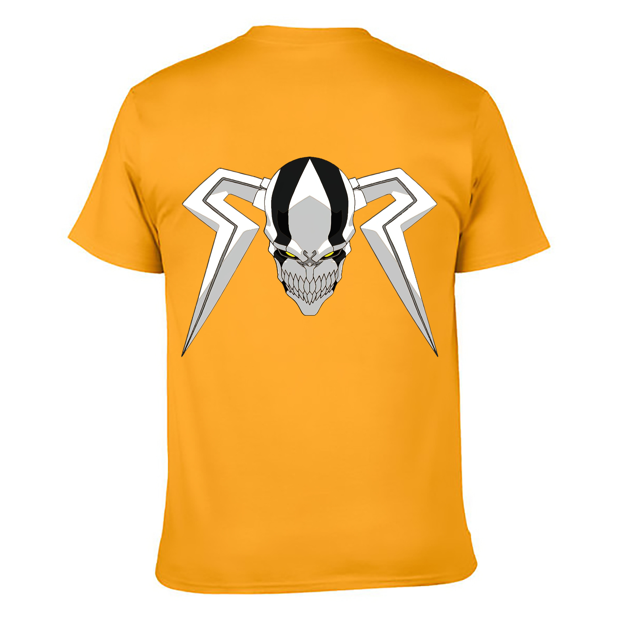 （画像用） ブリーチ 黒崎一護（くろさき いちご）BLEACH Kurosaki Ichigo 綿100％ メンズ半袖Tシャツ（バックプリント） 通気性