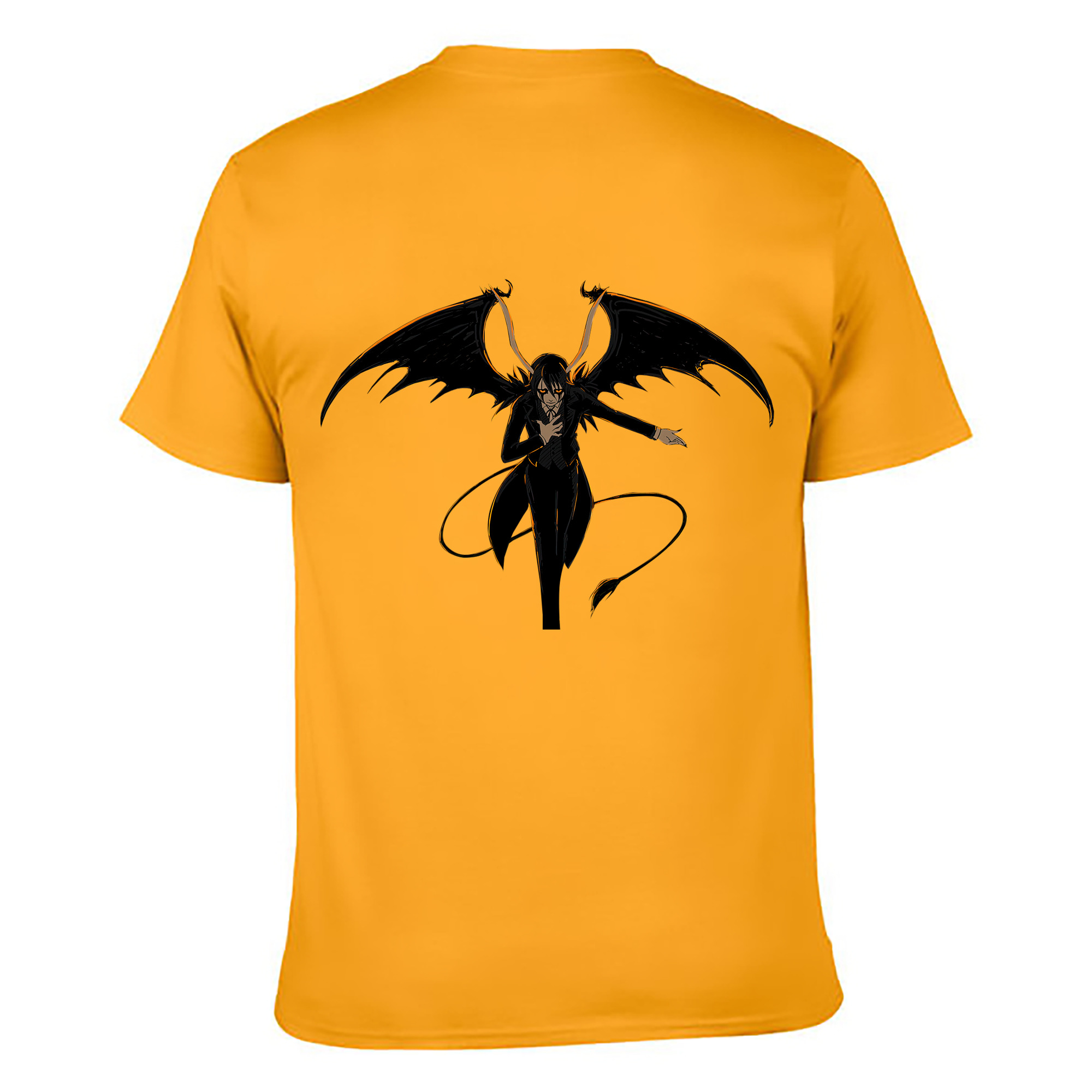 （画像用） ブリーチ ウルキオラ·シファー BLEACH Ulquiorra cifer 綿100％ メンズ半袖Tシャツ（バックプリント） 通気性
