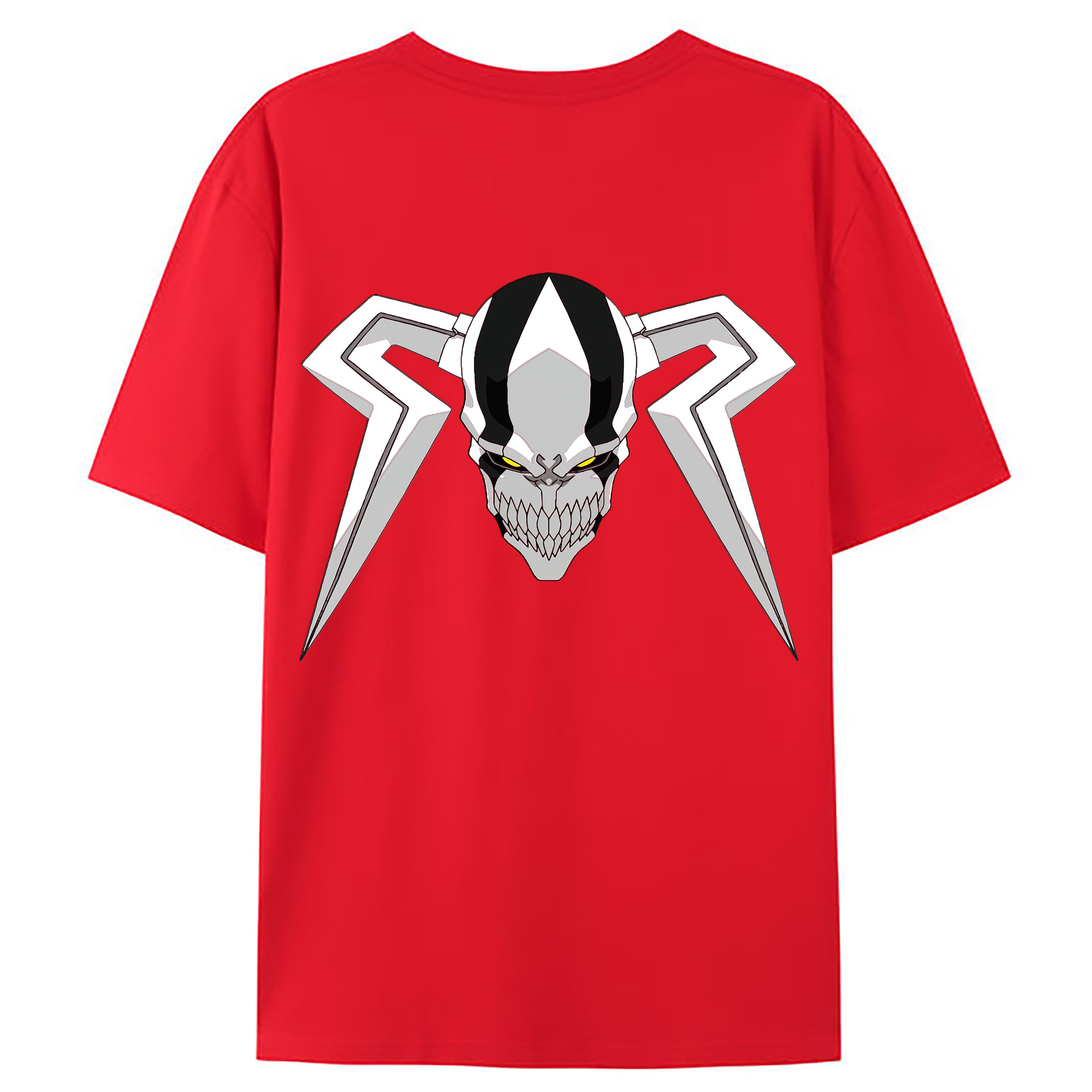 （画像用） ブリーチ 黒崎一護（くろさき いちご）BLEACH Kurosaki Ichigo 綿100％ メンズ半袖Tシャツ（バックプリント） 通気性