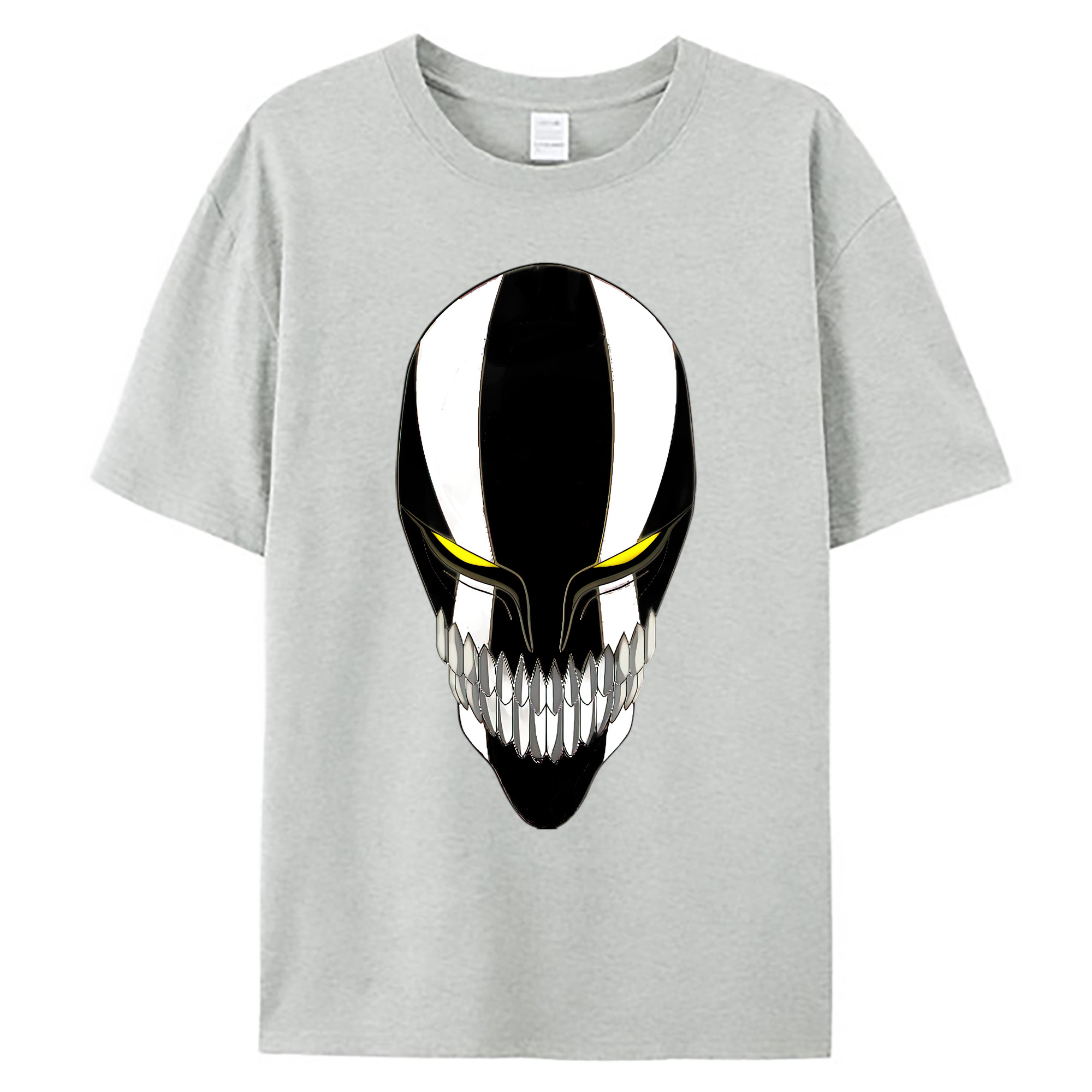 （画像用） ブリーチ 黒崎一護（くろさき いちご）BLEACH Kurosaki Ichigo 綿100％ メンズ半袖Tシャツ｜肌触りやわらか＆通気性