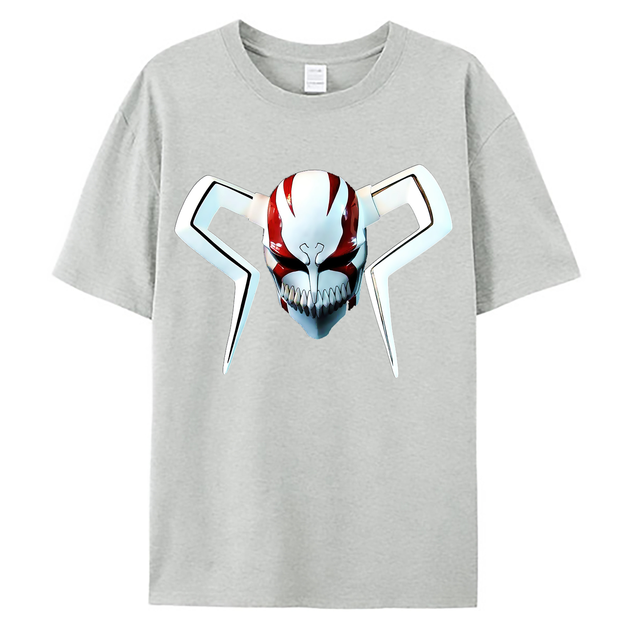 （画像用） ブリーチ 黒崎一護（くろさき いちご）BLEACH Kurosaki Ichigo 綿100％ メンズ半袖Tシャツ｜肌触りやわらか＆通気性