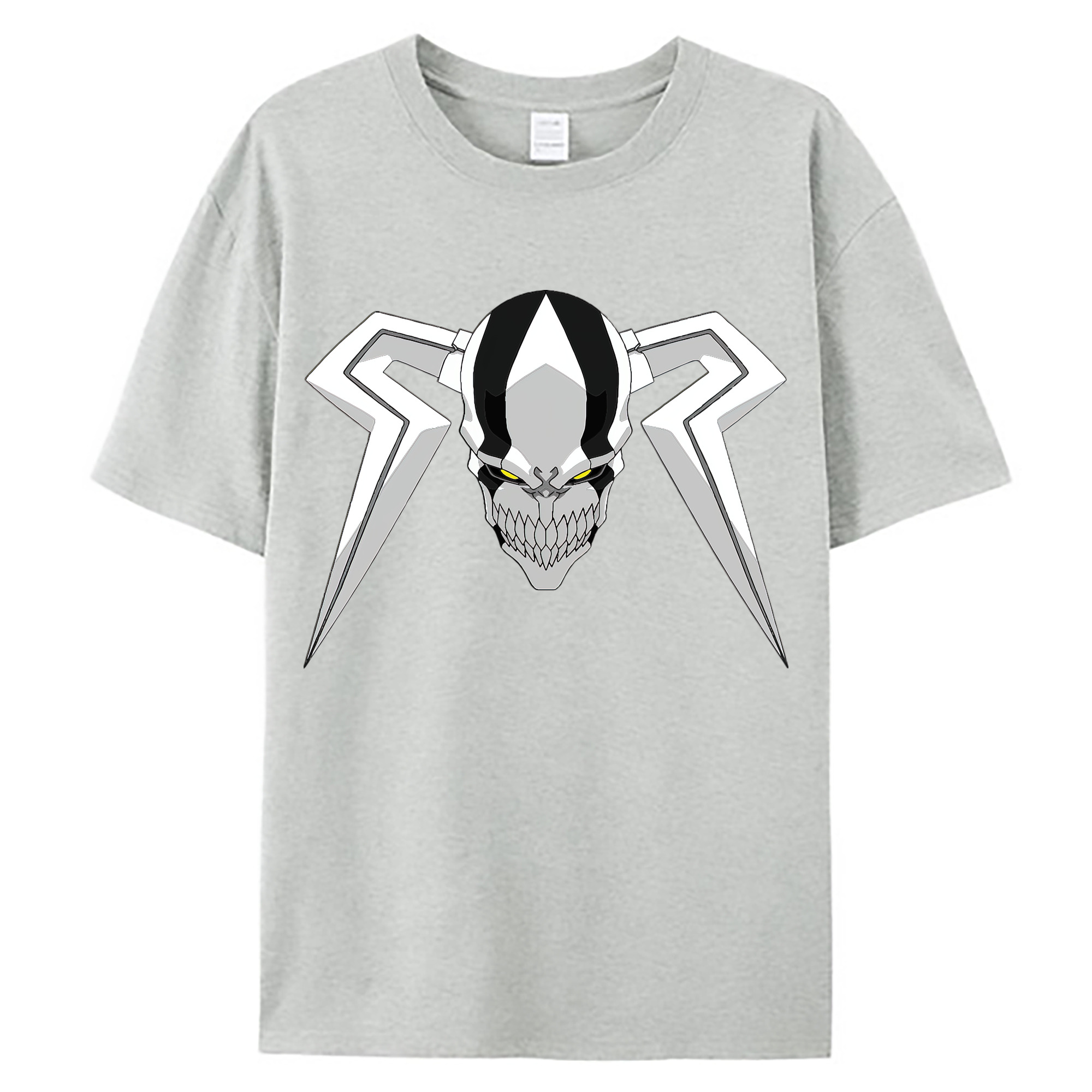 （画像用） ブリーチ 黒崎一護（くろさき いちご）BLEACH Kurosaki Ichigo 綿100％ メンズ半袖Tシャツ｜肌触りやわらか＆通気性