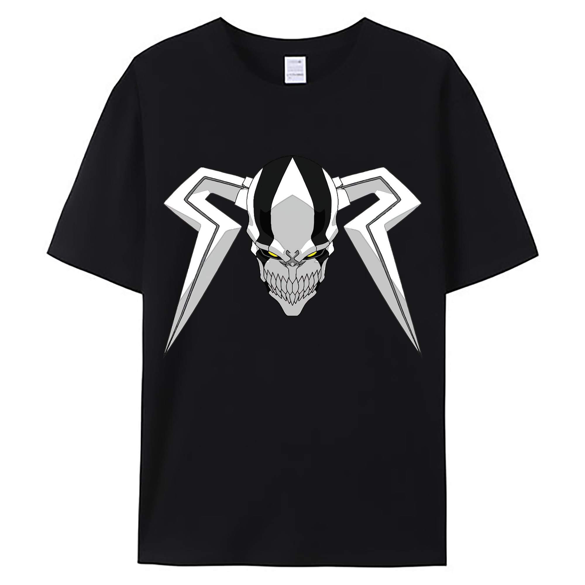 （画像用） ブリーチ 黒崎一護（くろさき いちご）BLEACH Kurosaki Ichigo 綿100％ メンズ半袖Tシャツ｜肌触りやわらか＆通気性